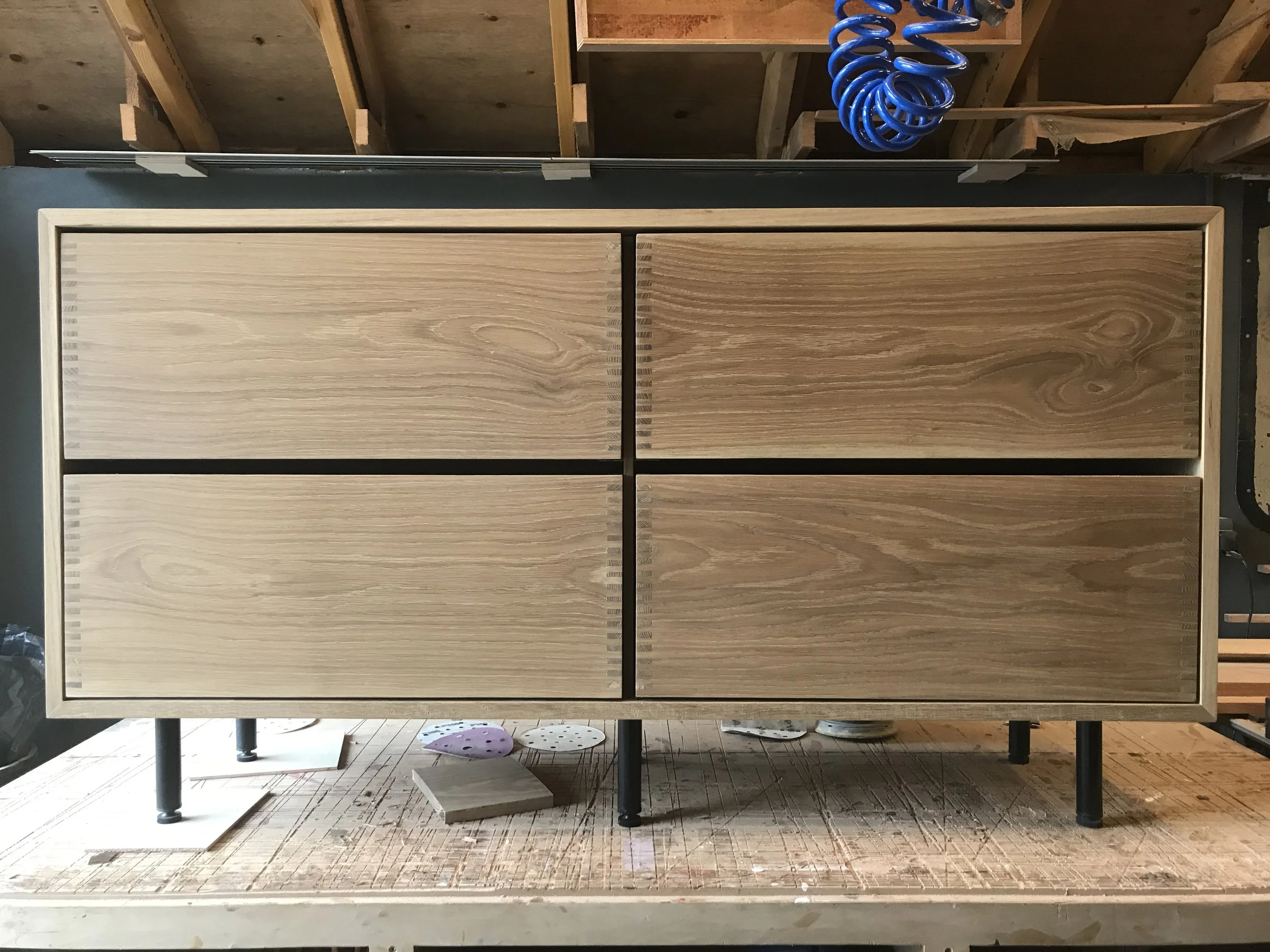 White Oak Chest of Drawers