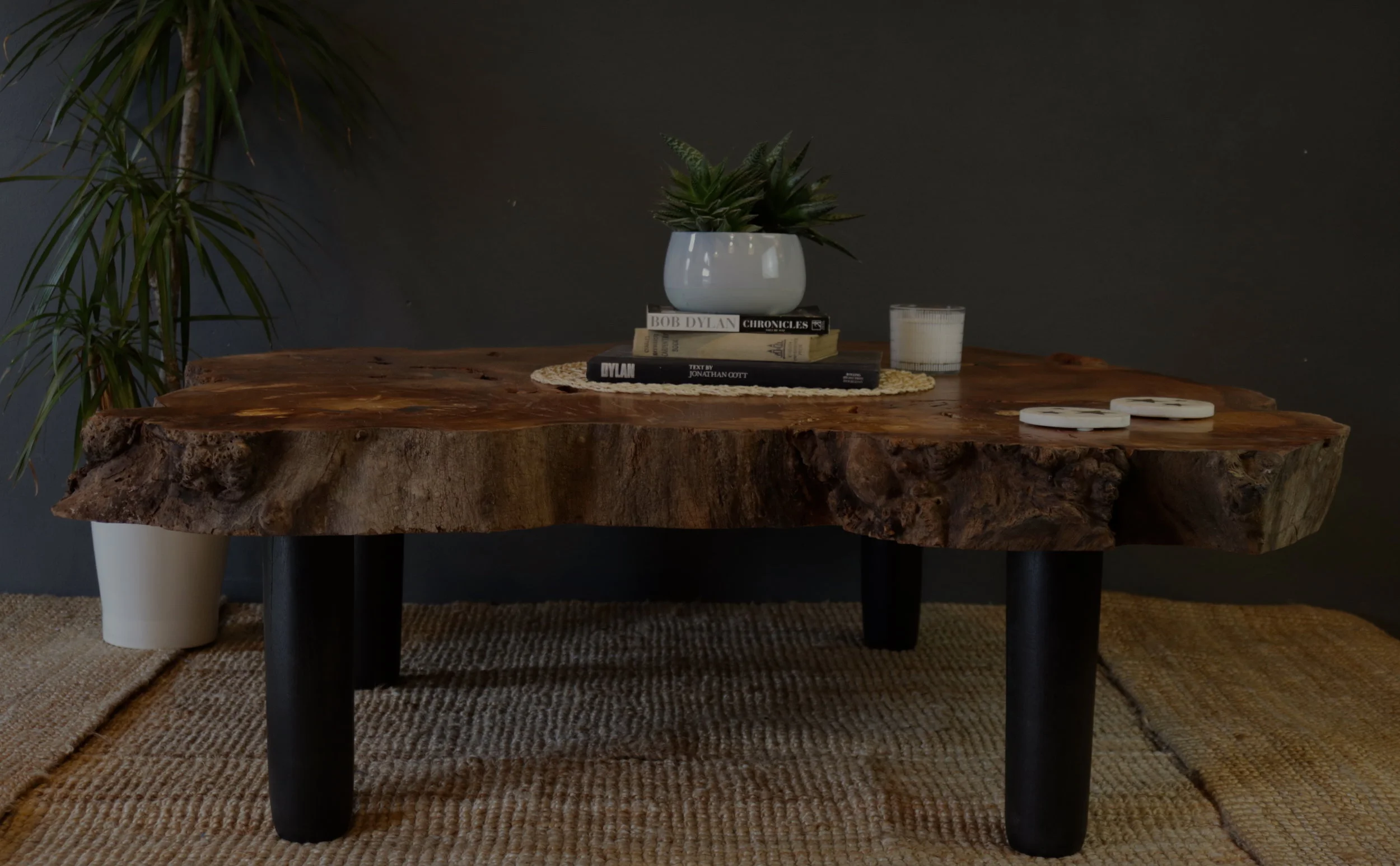 ROUND Elm Coffee Table