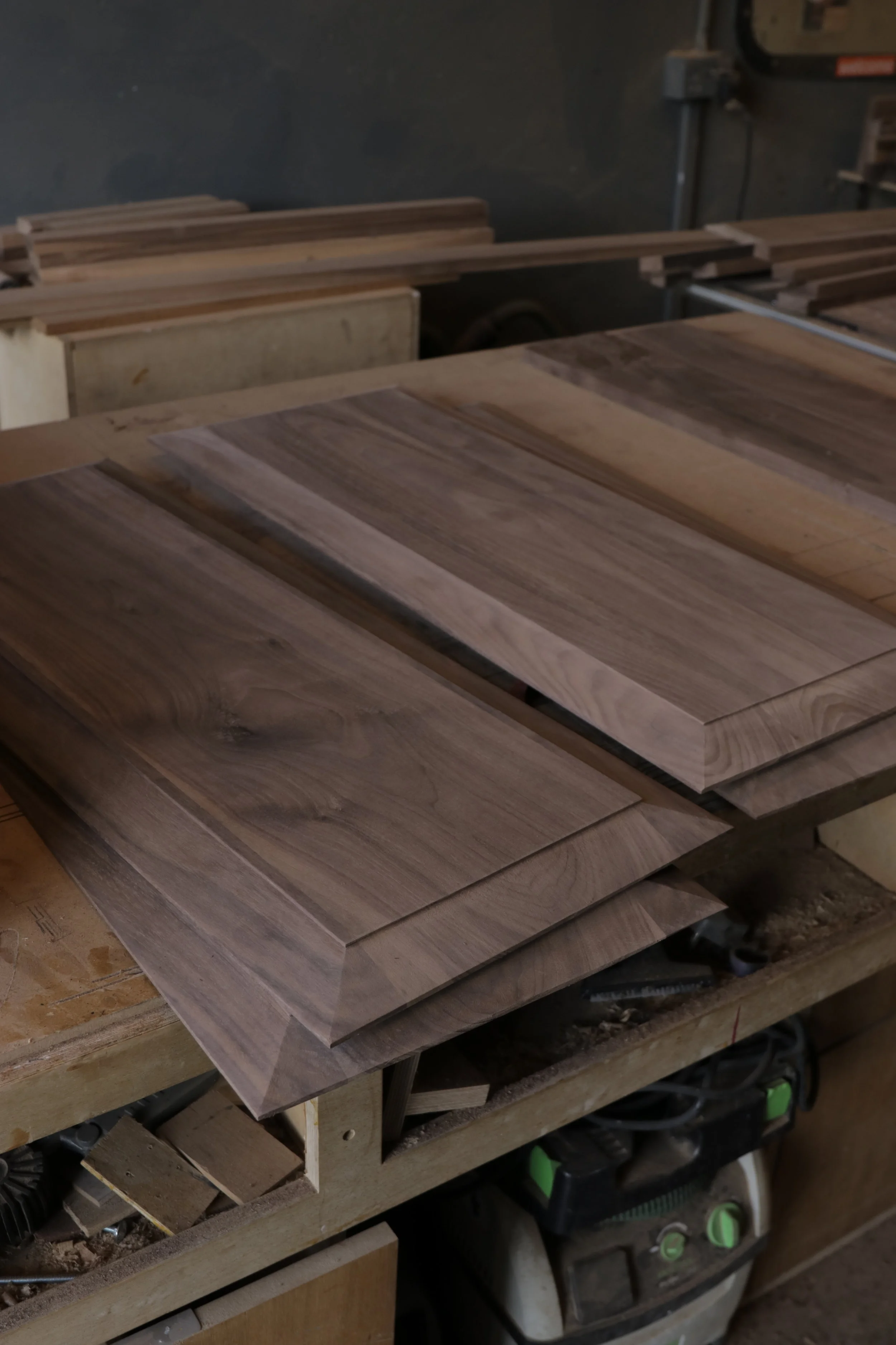 Walnut Raised Panels