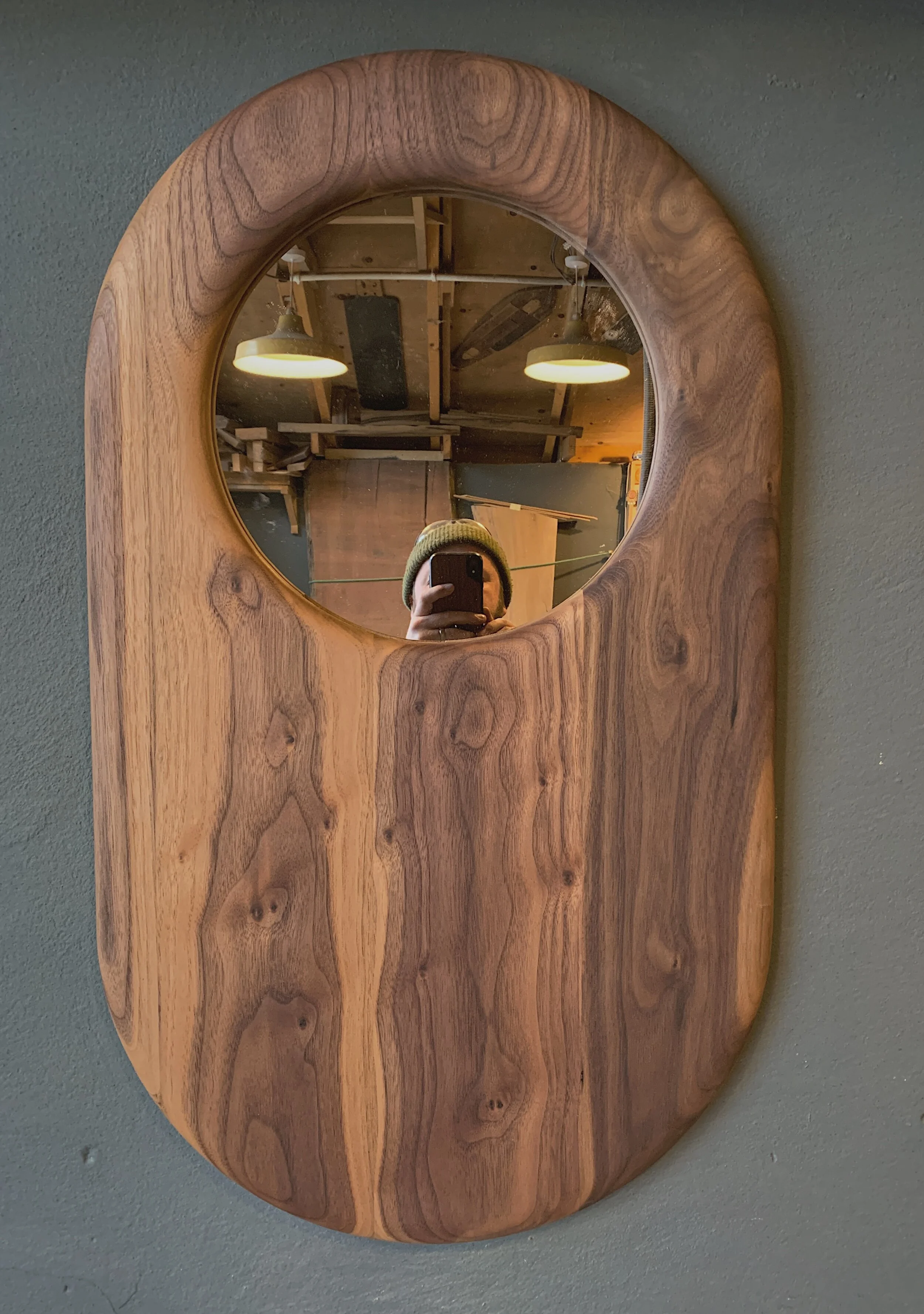 Walnut Mirror 