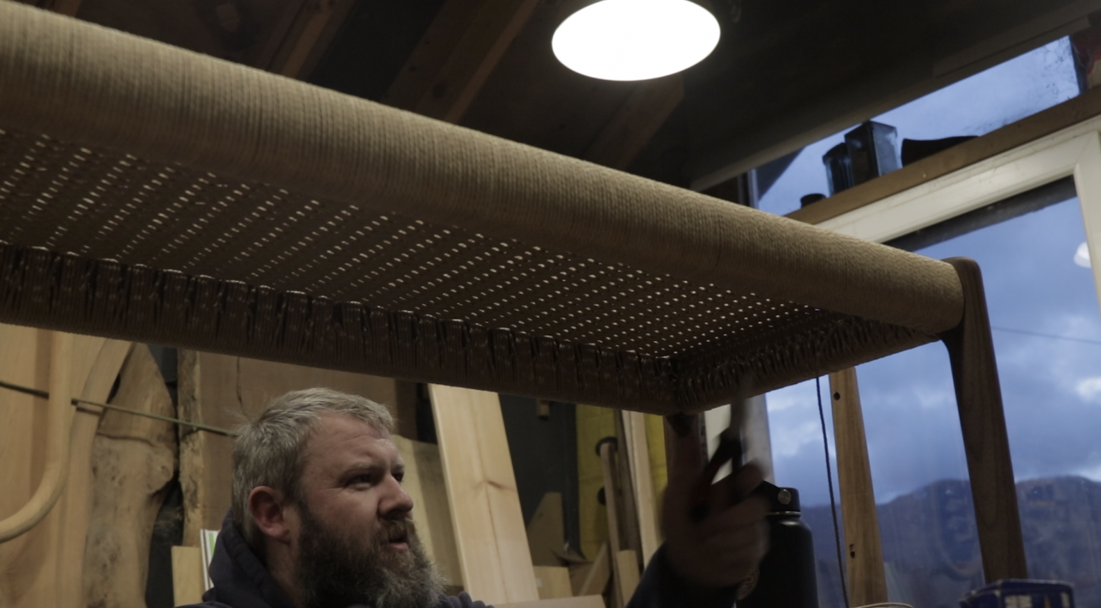 Weaving A Bench Video. 