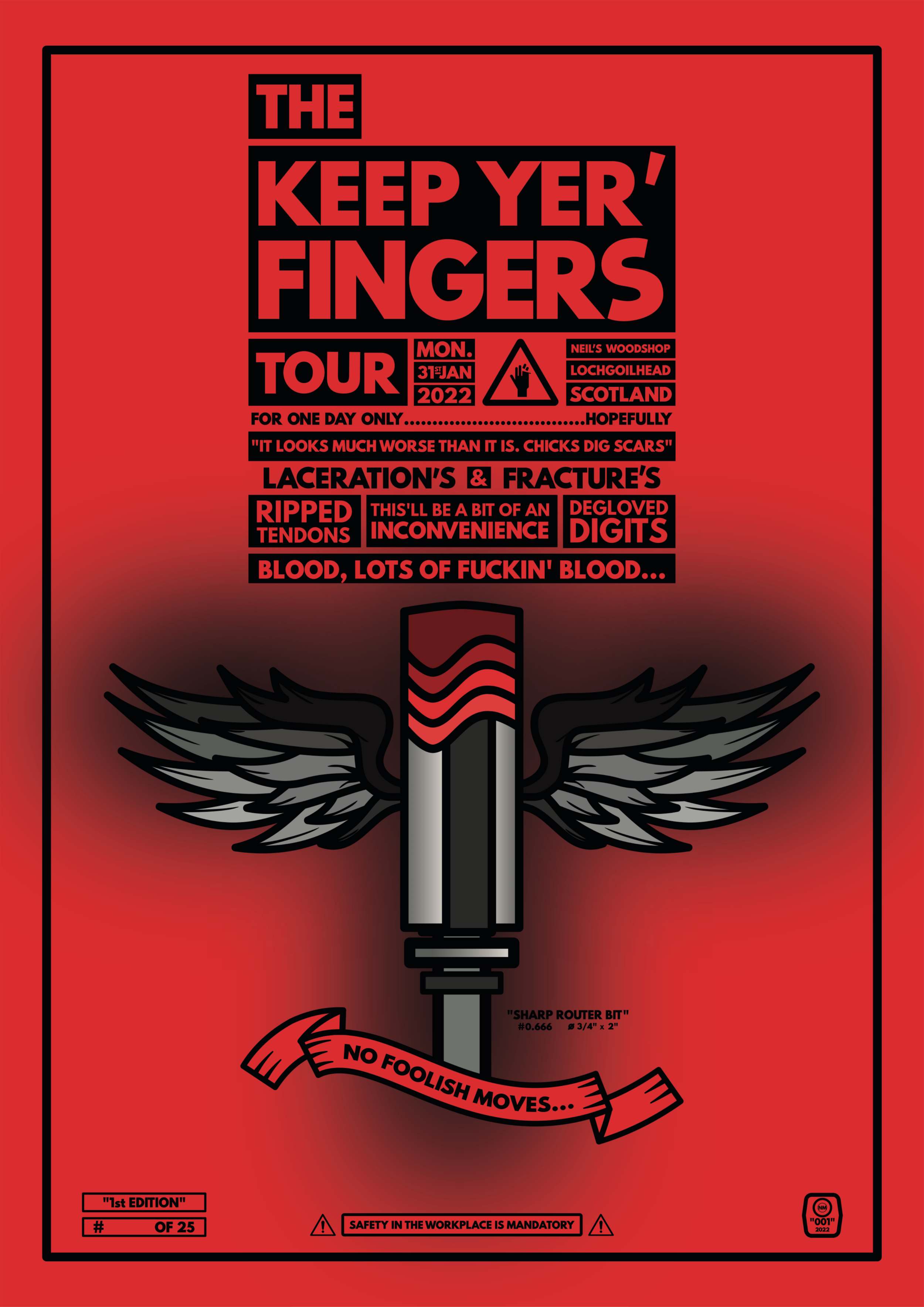 HAD AN ACCIDENT - JOBS DELAYED!