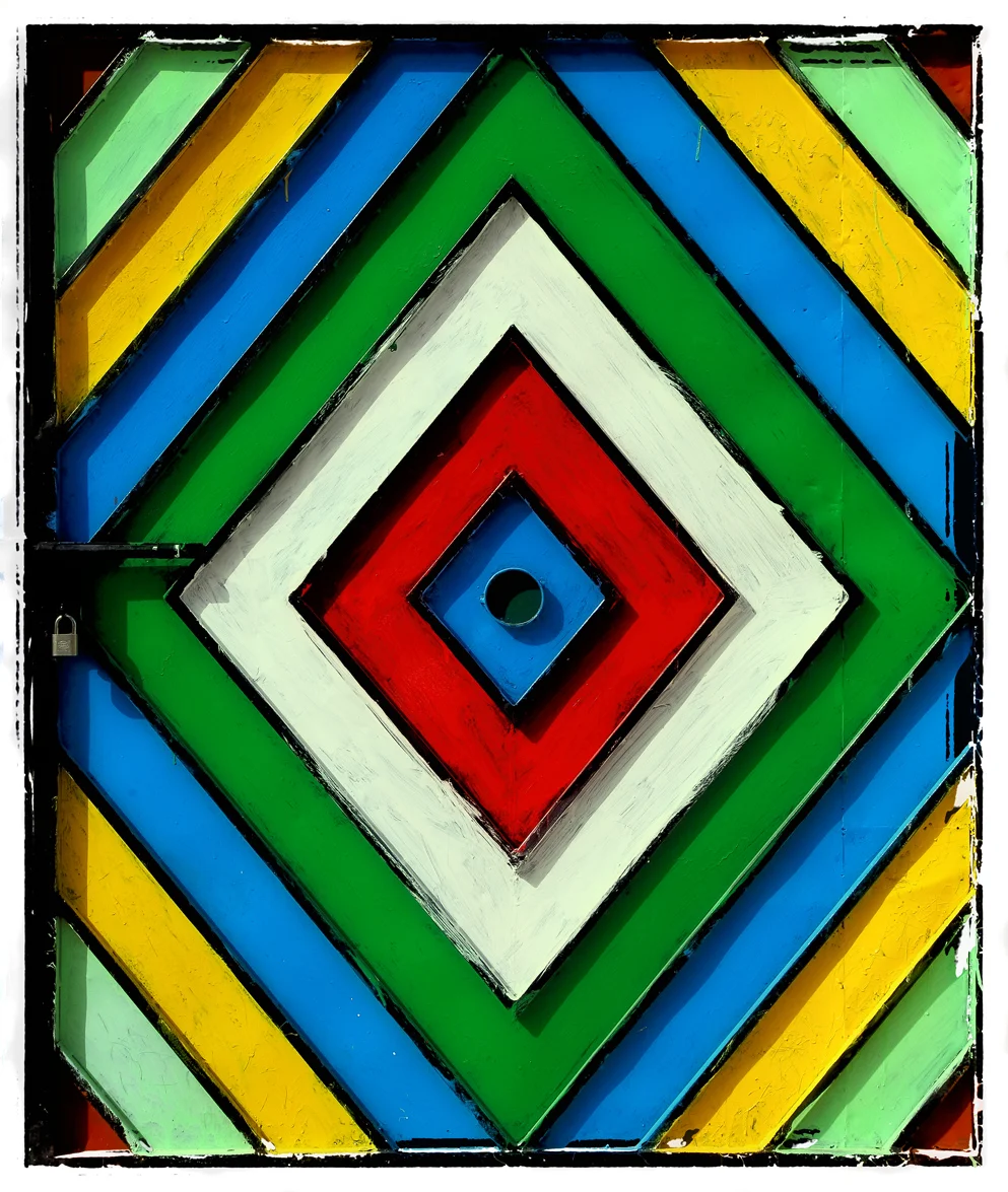 Colorful.
