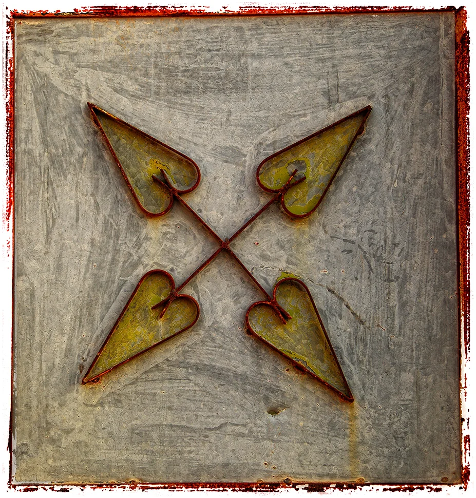Four hearts in love.