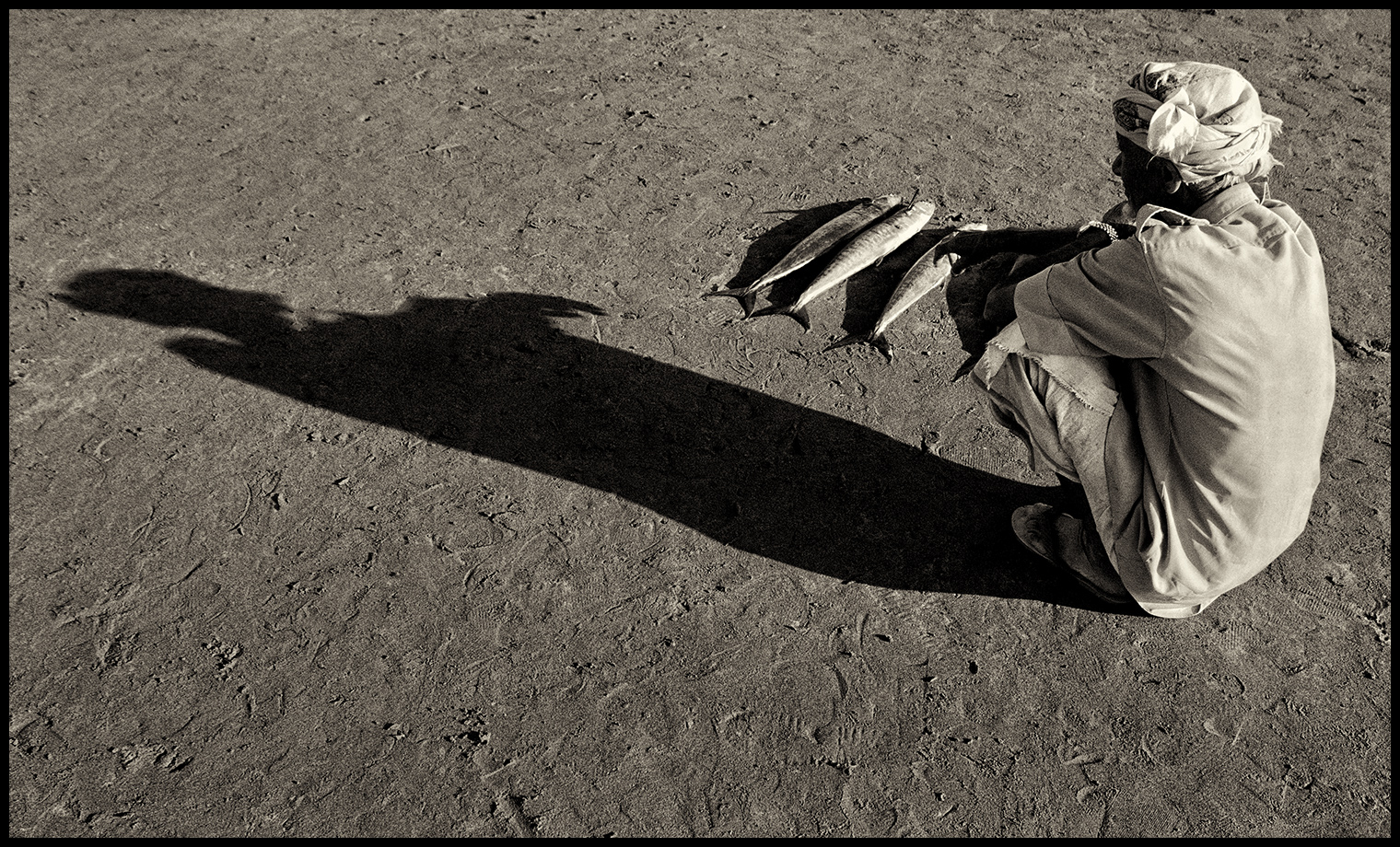 Fisherman's shadow 1996.