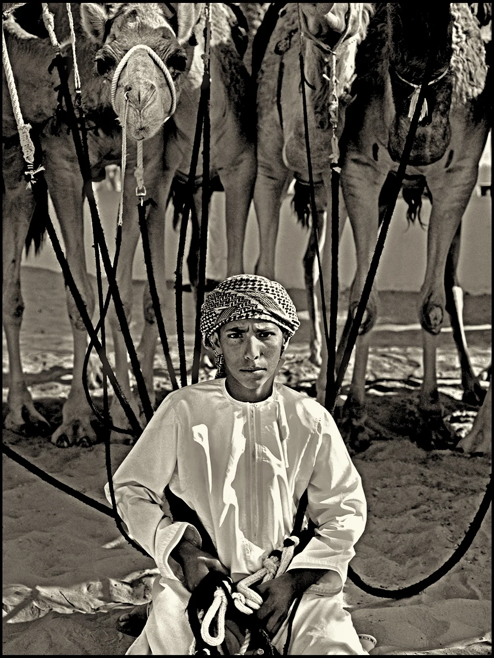Camel boy , al Kamil 2004.