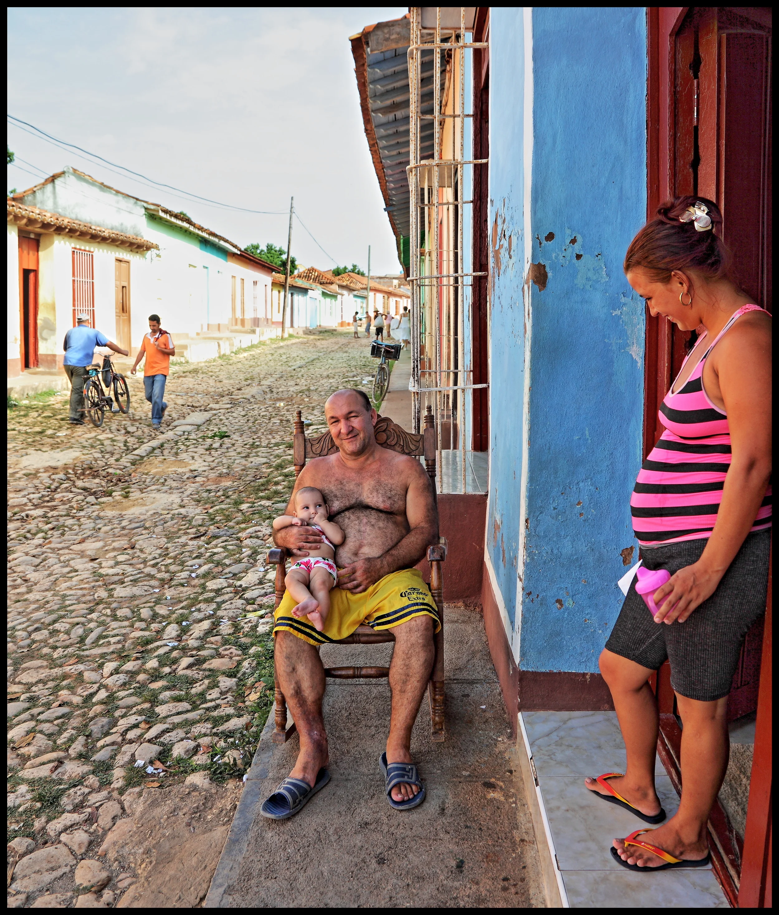 A family , Trinidad 2016. 