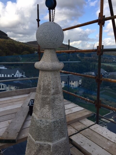 Finial on Spire