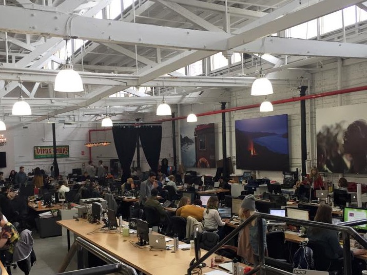 Inside VICE Media HQ, Brooklyn, NY
