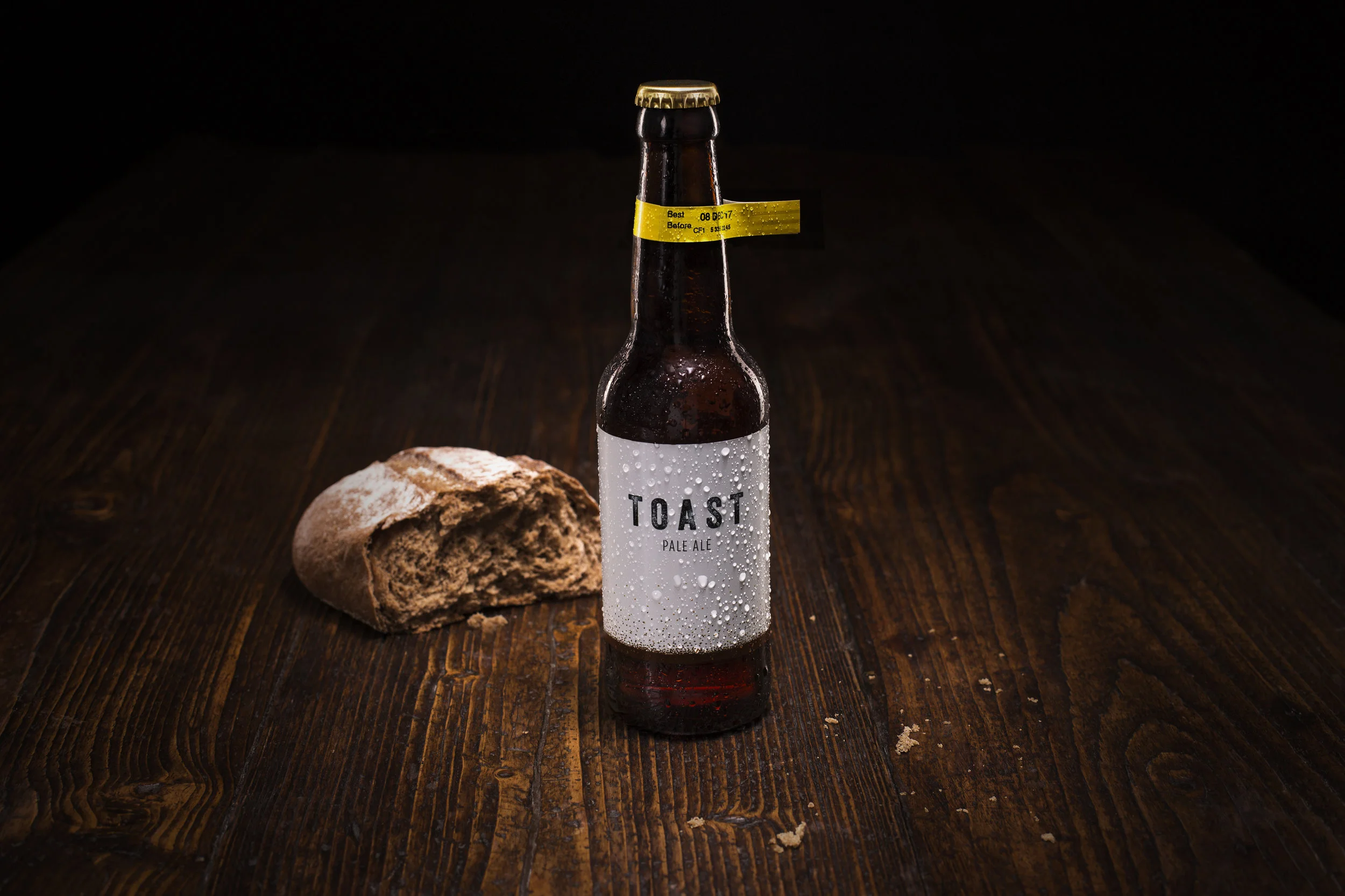 Perfect bedfellows: Toasted bread and beer