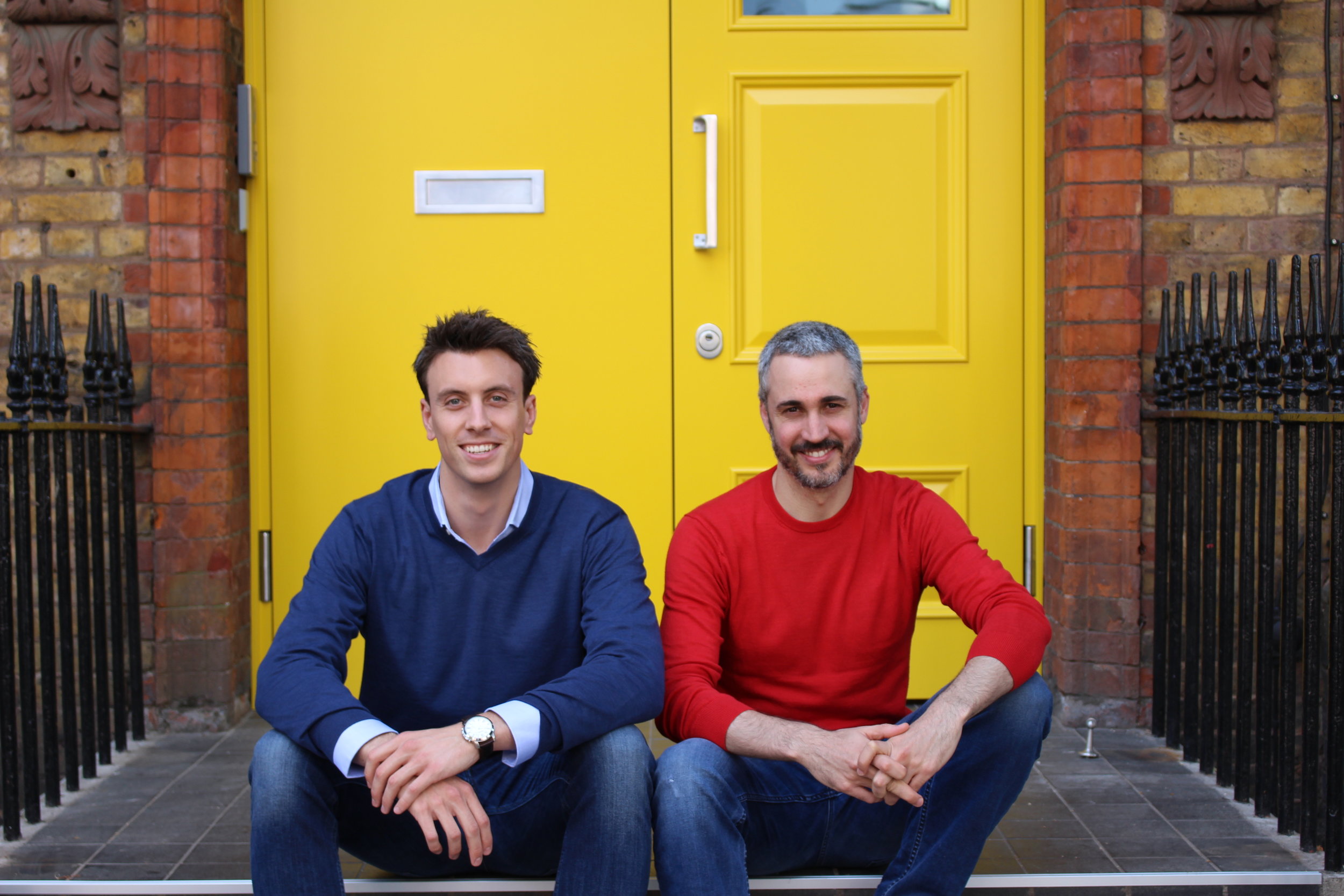 Simon Phelan and Andreu Tobella (chief product officer), Hometree's co-founders