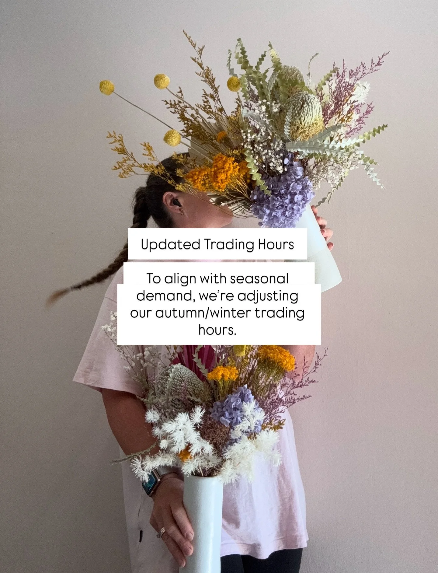 Updated trading hours 🌸