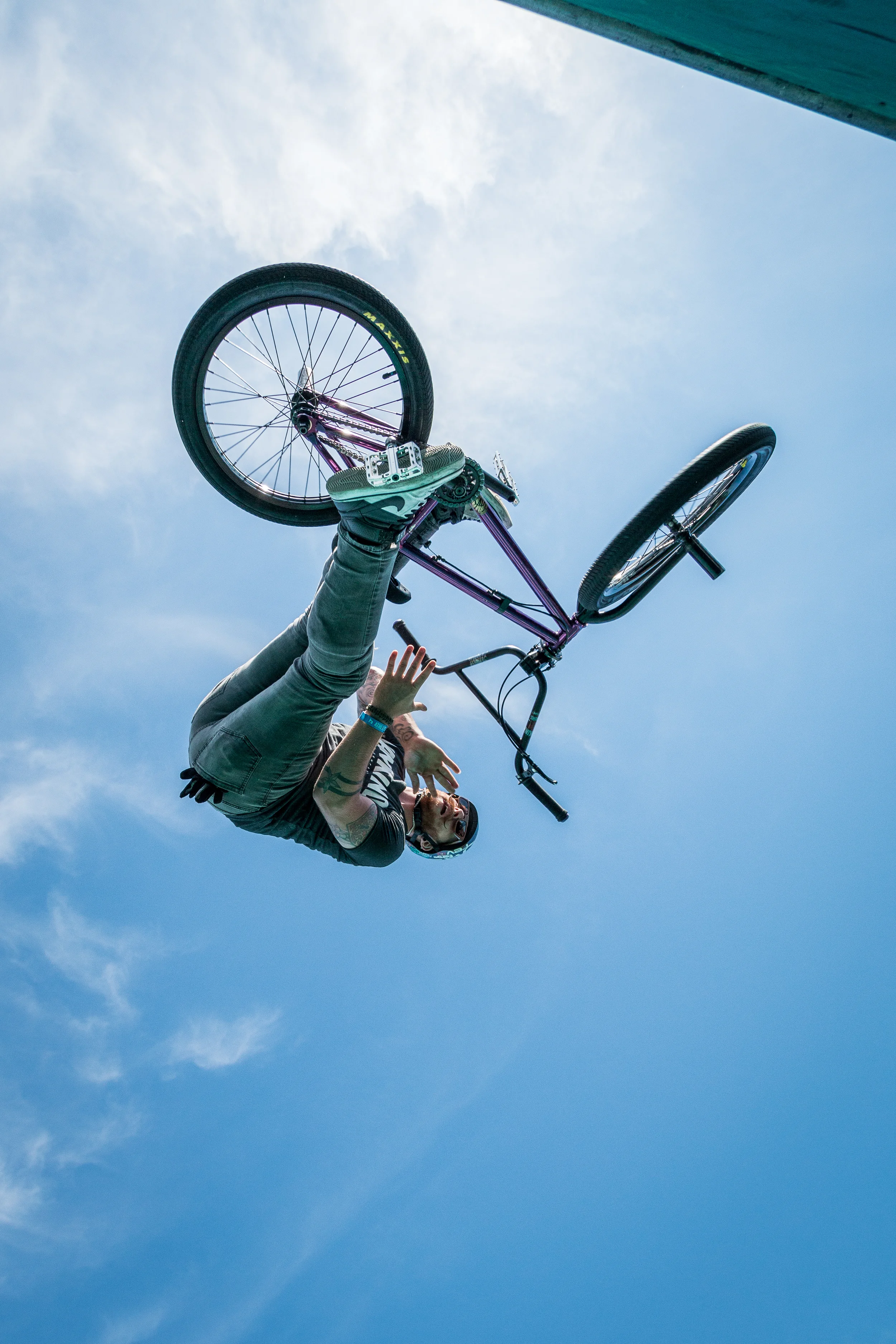 BMX on the Canna Mini Ramp