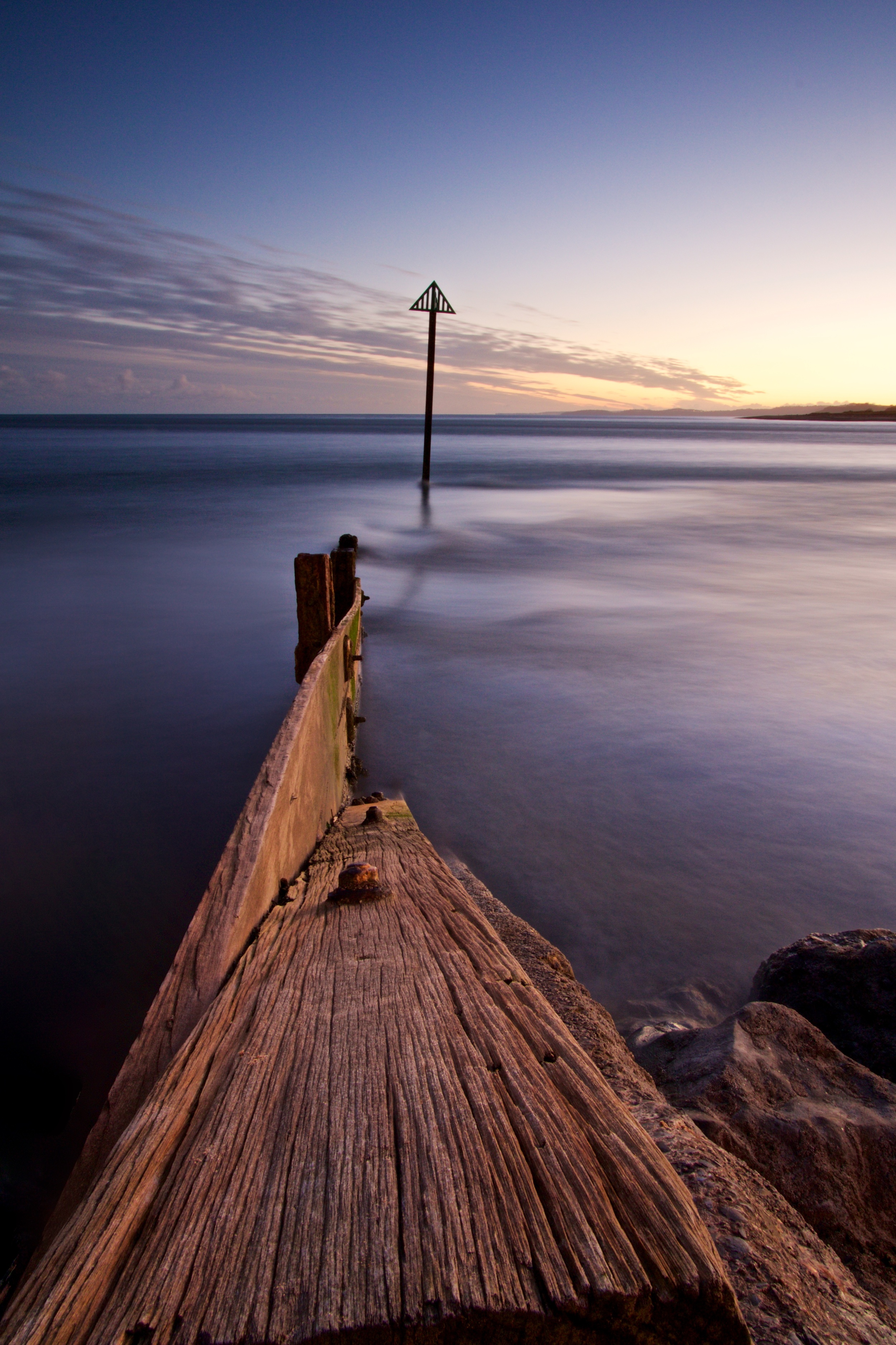 Groynes in Exmouth