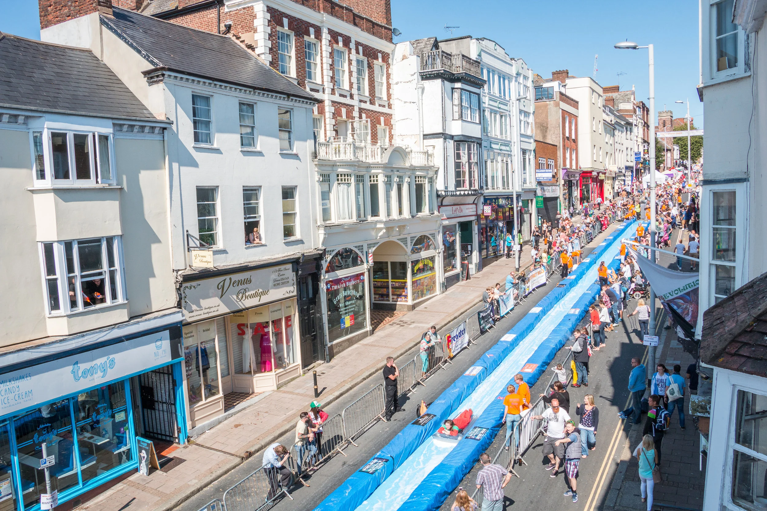 Exeter Street Slide - Street Shot