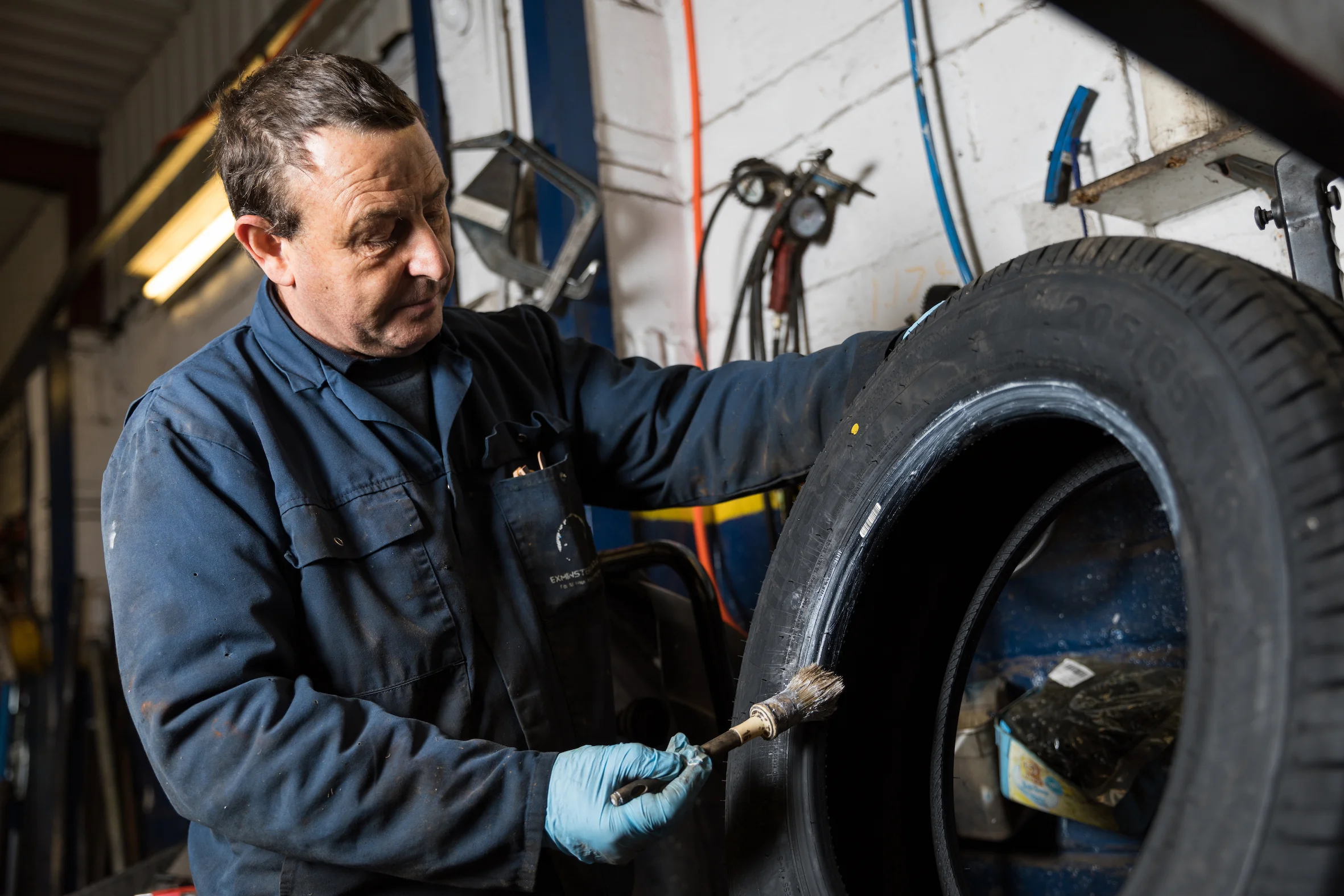 Tire Removal - Exminster Garage