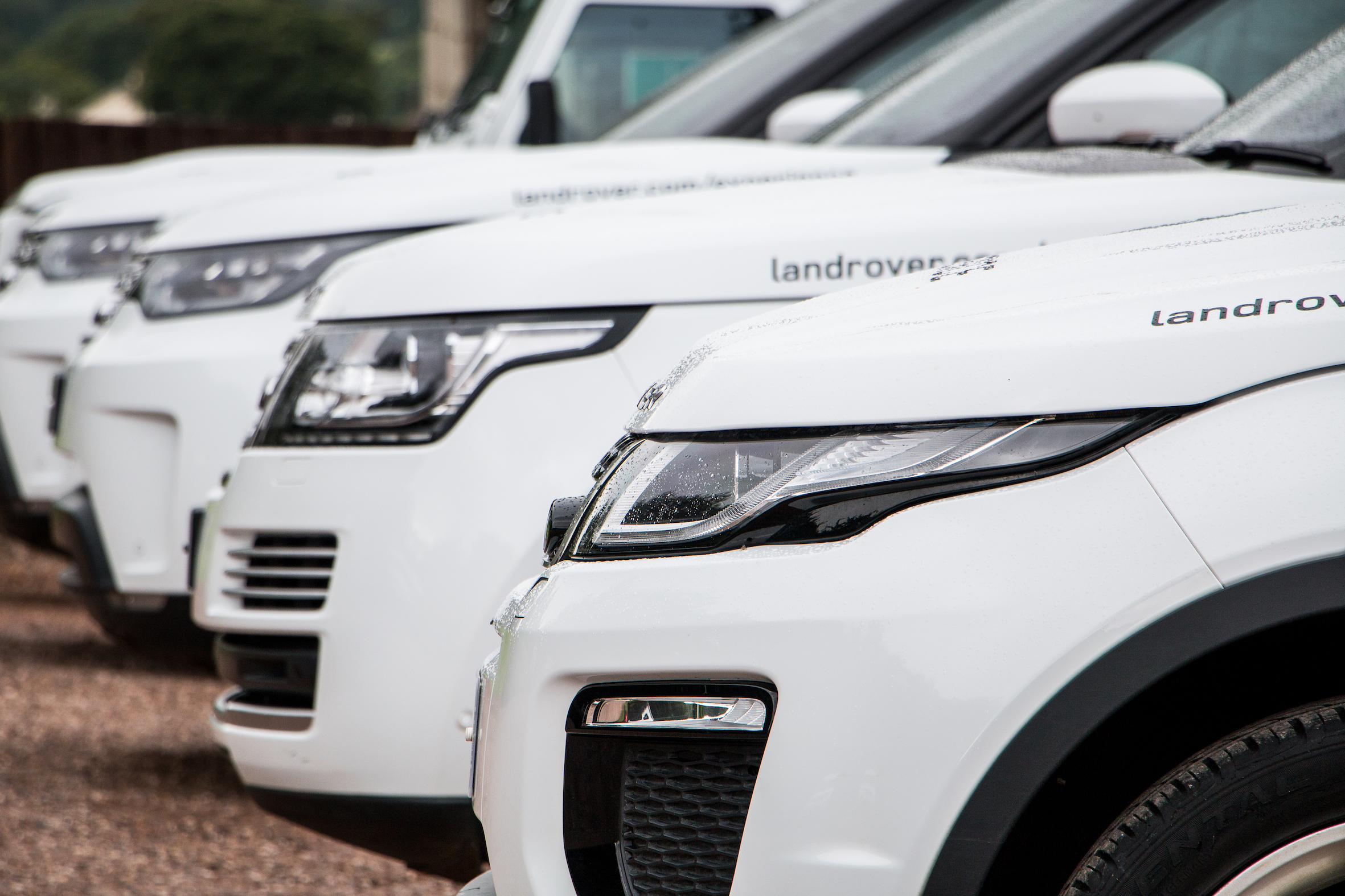 Land Rover Experience - Line Up