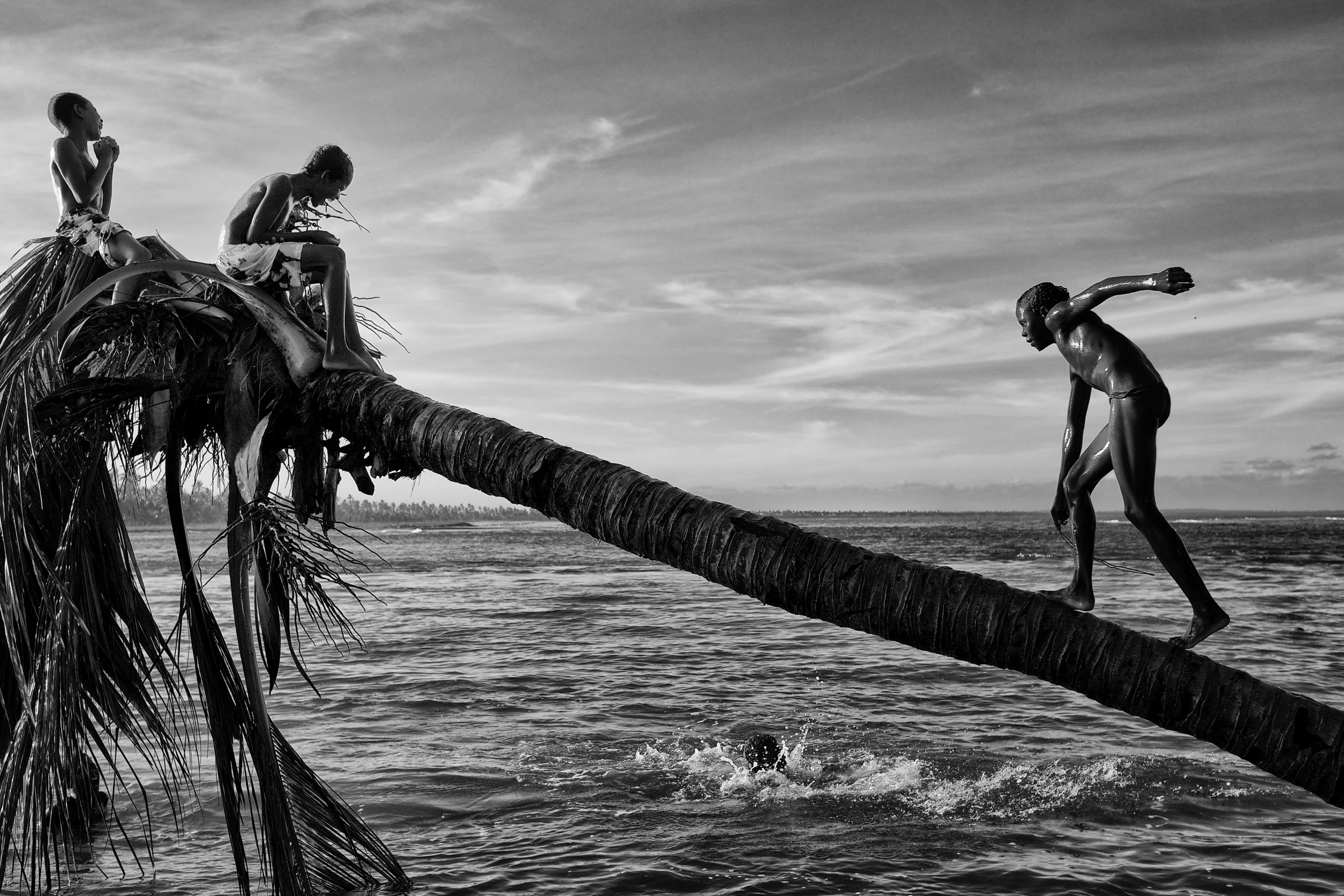 Boys bathing, Bahia, Brazil, 2012