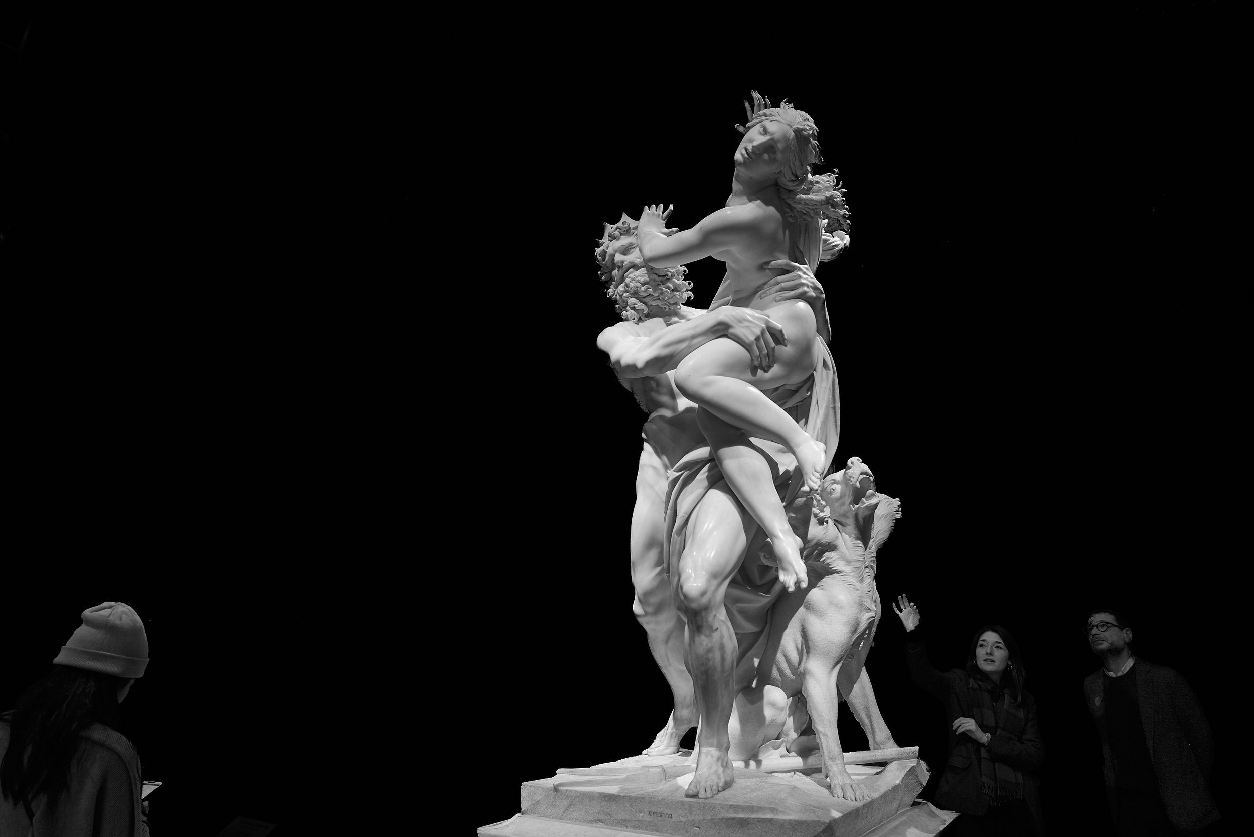 The Rape of Persephone  (Bernini) :: Galleria Borghese, Rome, January 2024