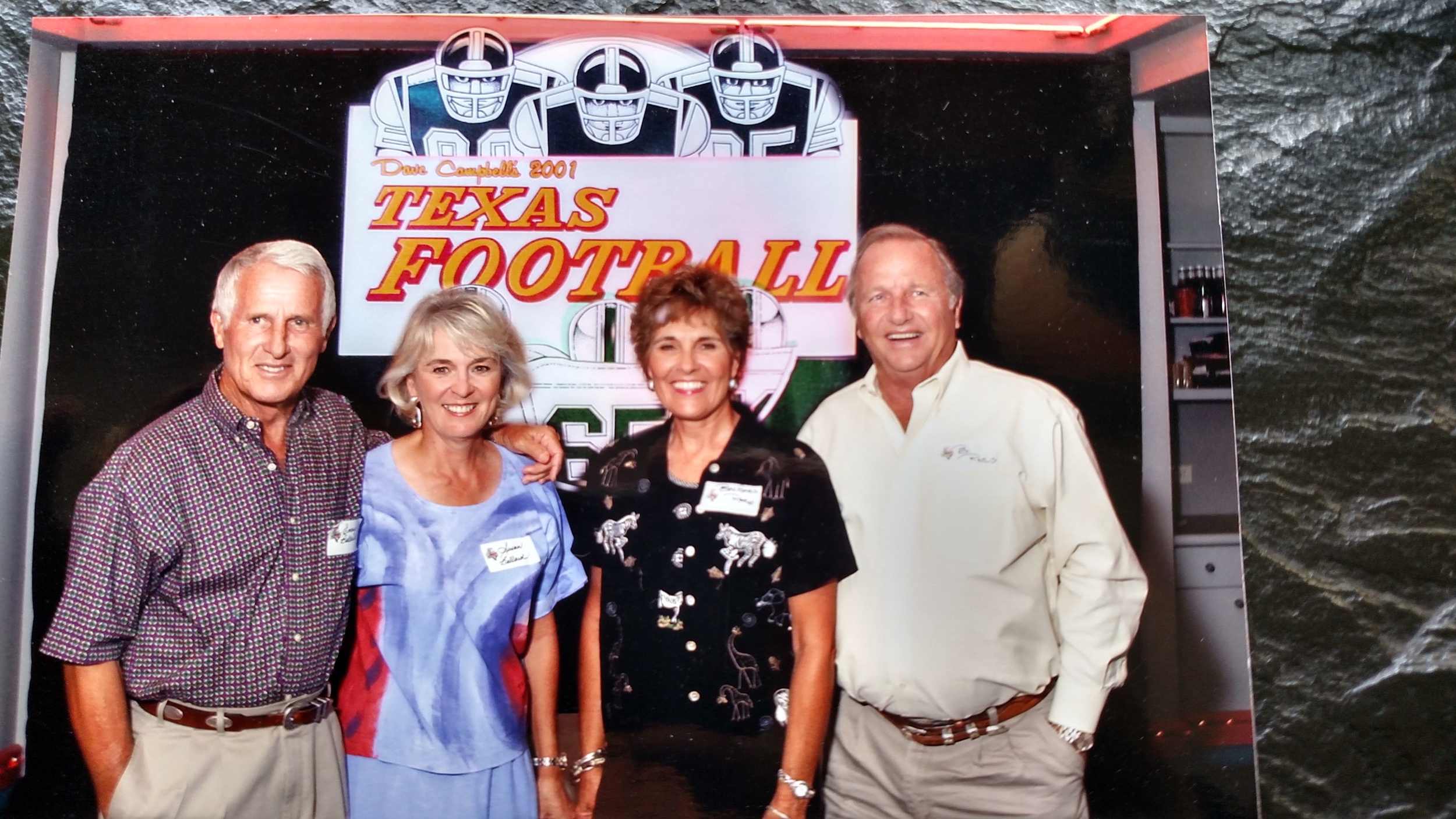 2001 Coach is honored by Dave Campbell Texas Football