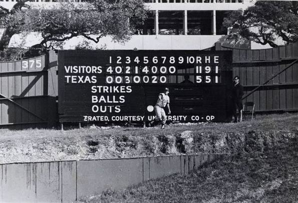 Billy Goat Hill makes the new Longhorn stadium very unique. It has a 12 to 15 foot cliff in fair territory. Longhorns outfielders learned mountain climbing skills that reduce inside the field homers to a long triple.
