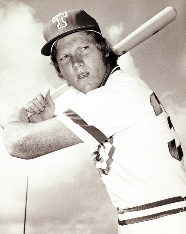 Keith Moreland leads the team in batting in 1973 (.349), 1974 (.399), and 1975 (.410)