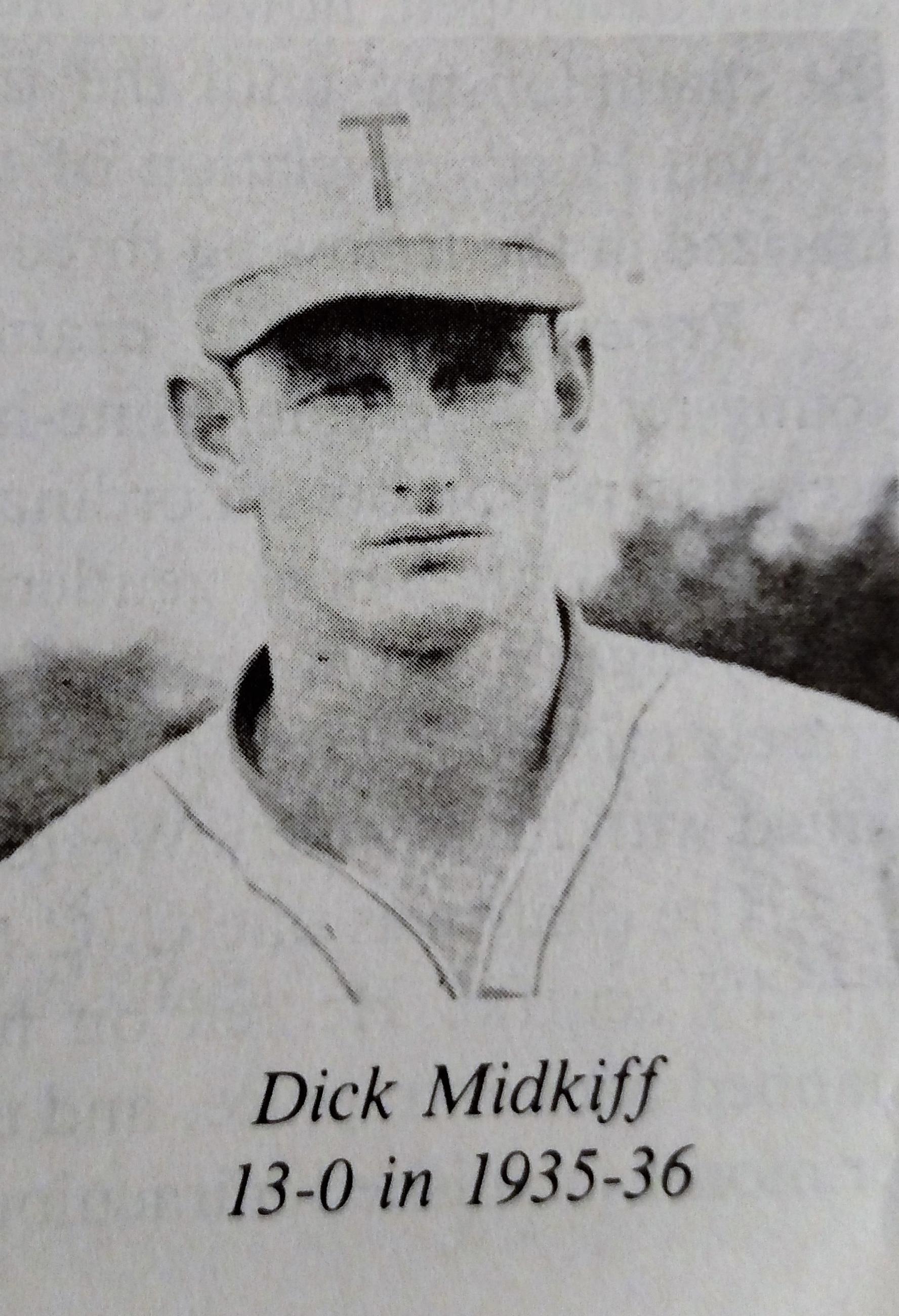Dick Midkiff- 13-0