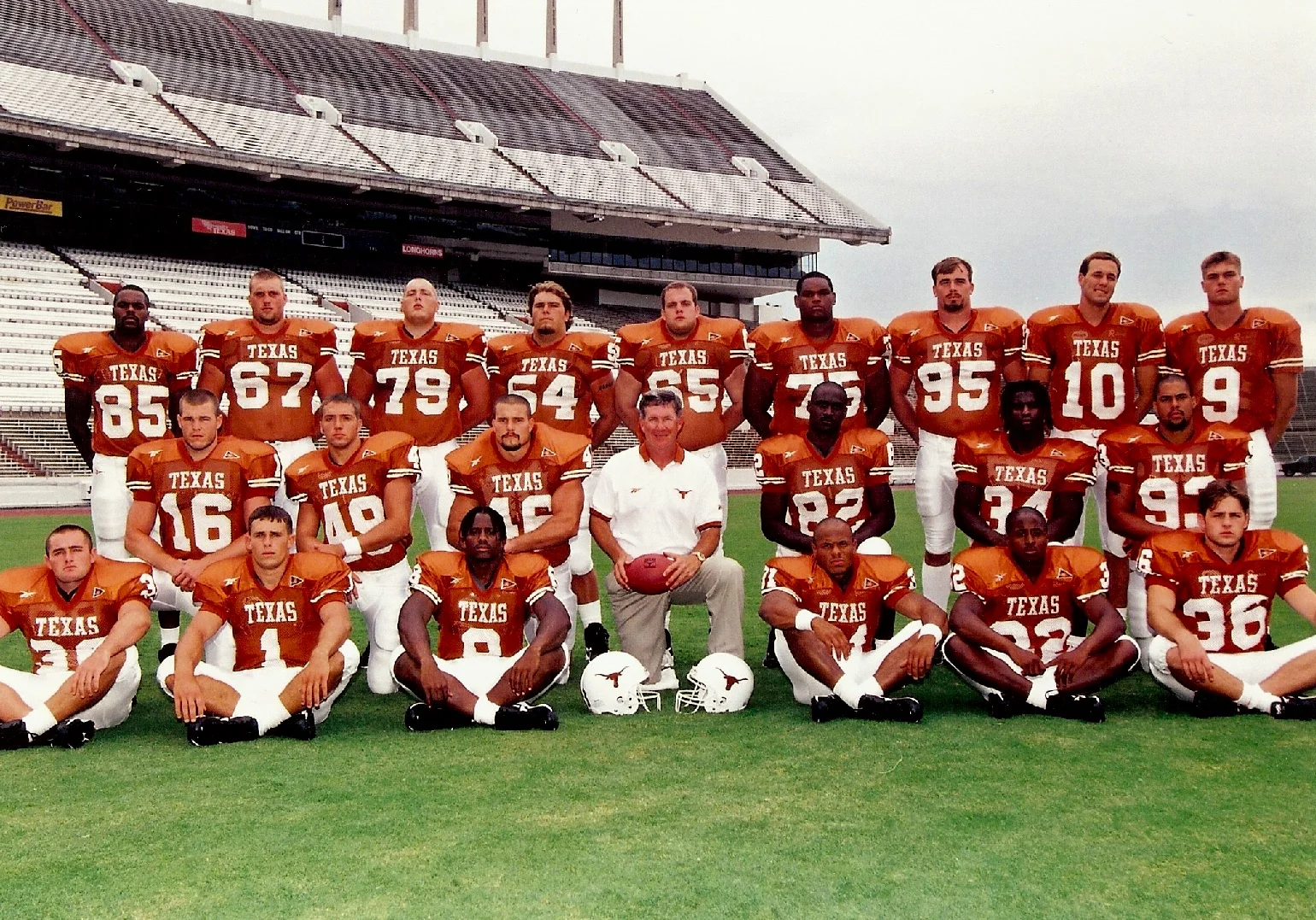 Coach Browns first graduating class 1998.