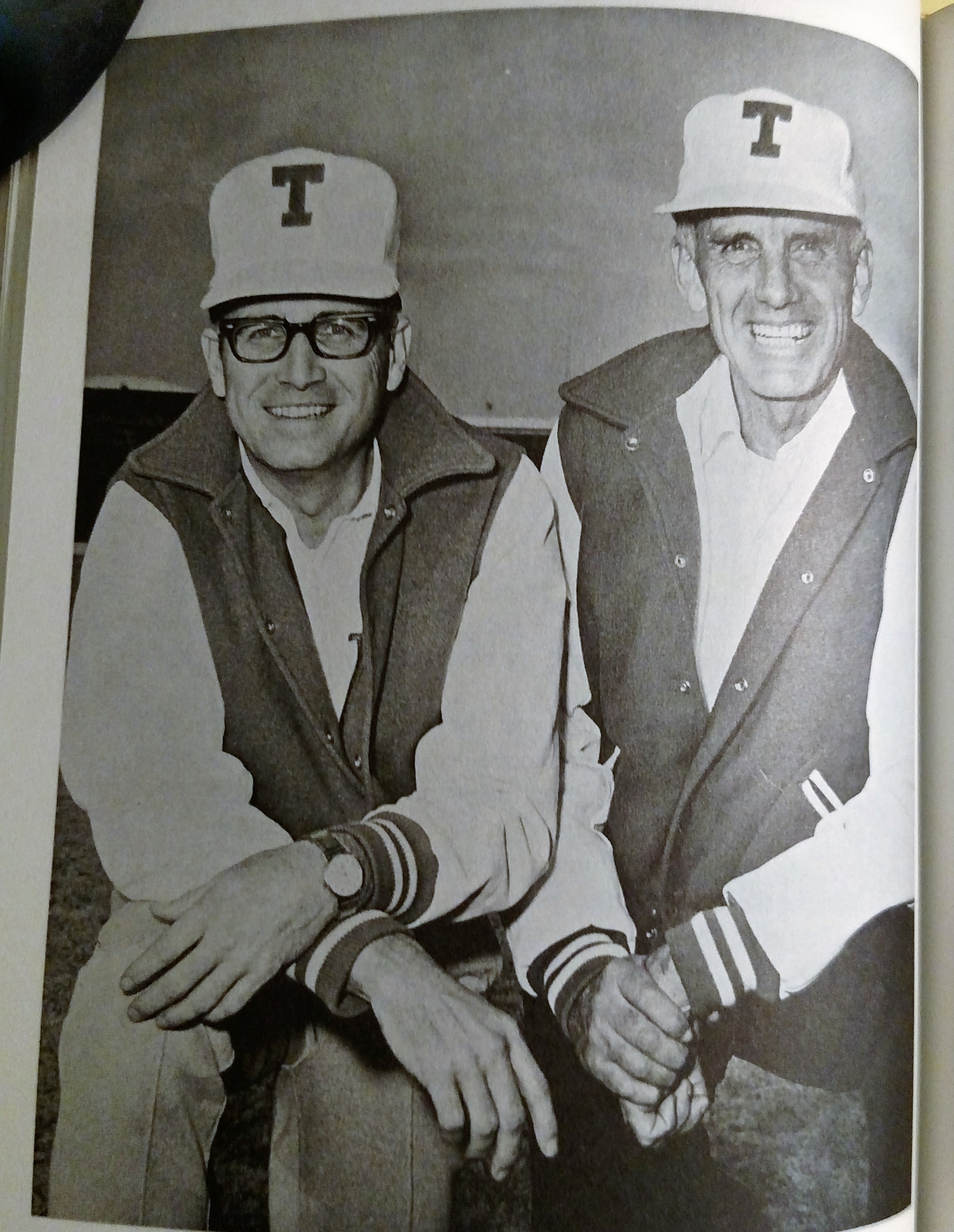 Cleburne Price and Head Coach Jack Patterson