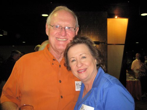 Loyd with Judy Brooks (Leo's wife)