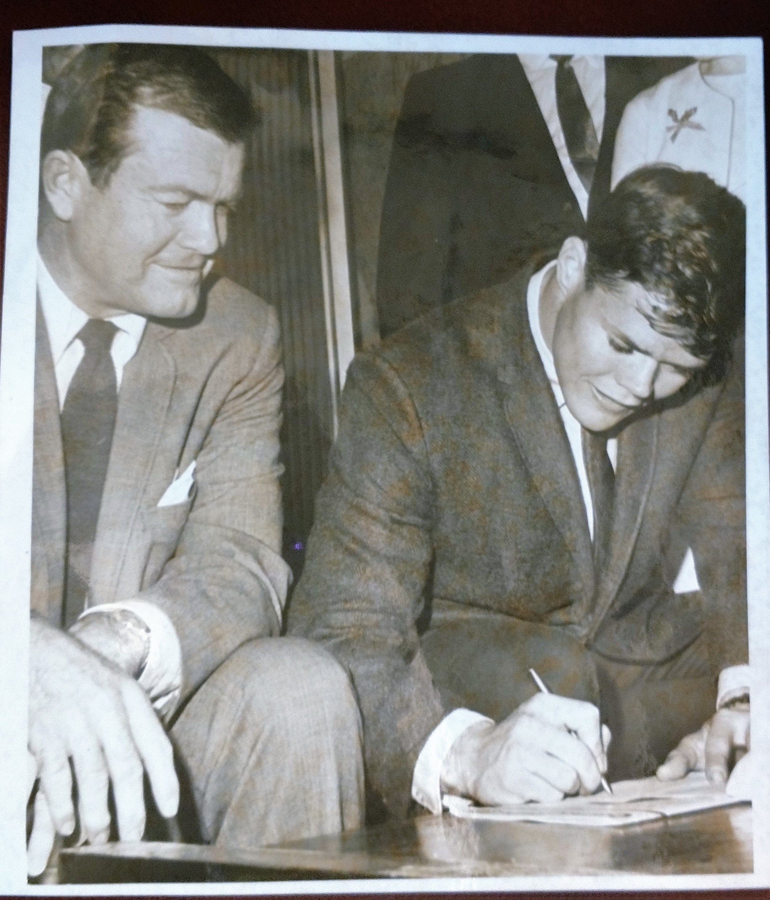 Signing date 1967 with DKR 