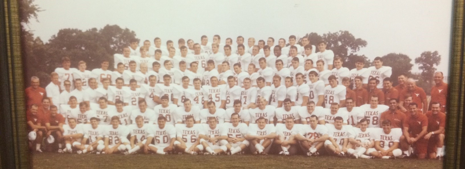 1968 Cotton Bowl Champions- Loyd is #55 right in the middle on the front row