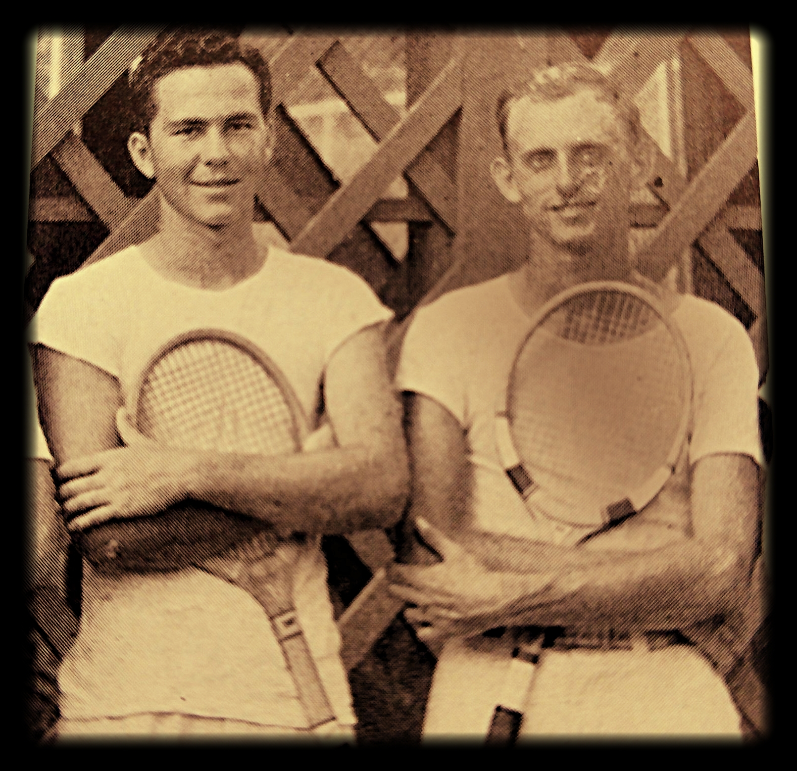  Tennis NCAA Double National Champs Felix Kelley and John P. Hickman&nbsp; 