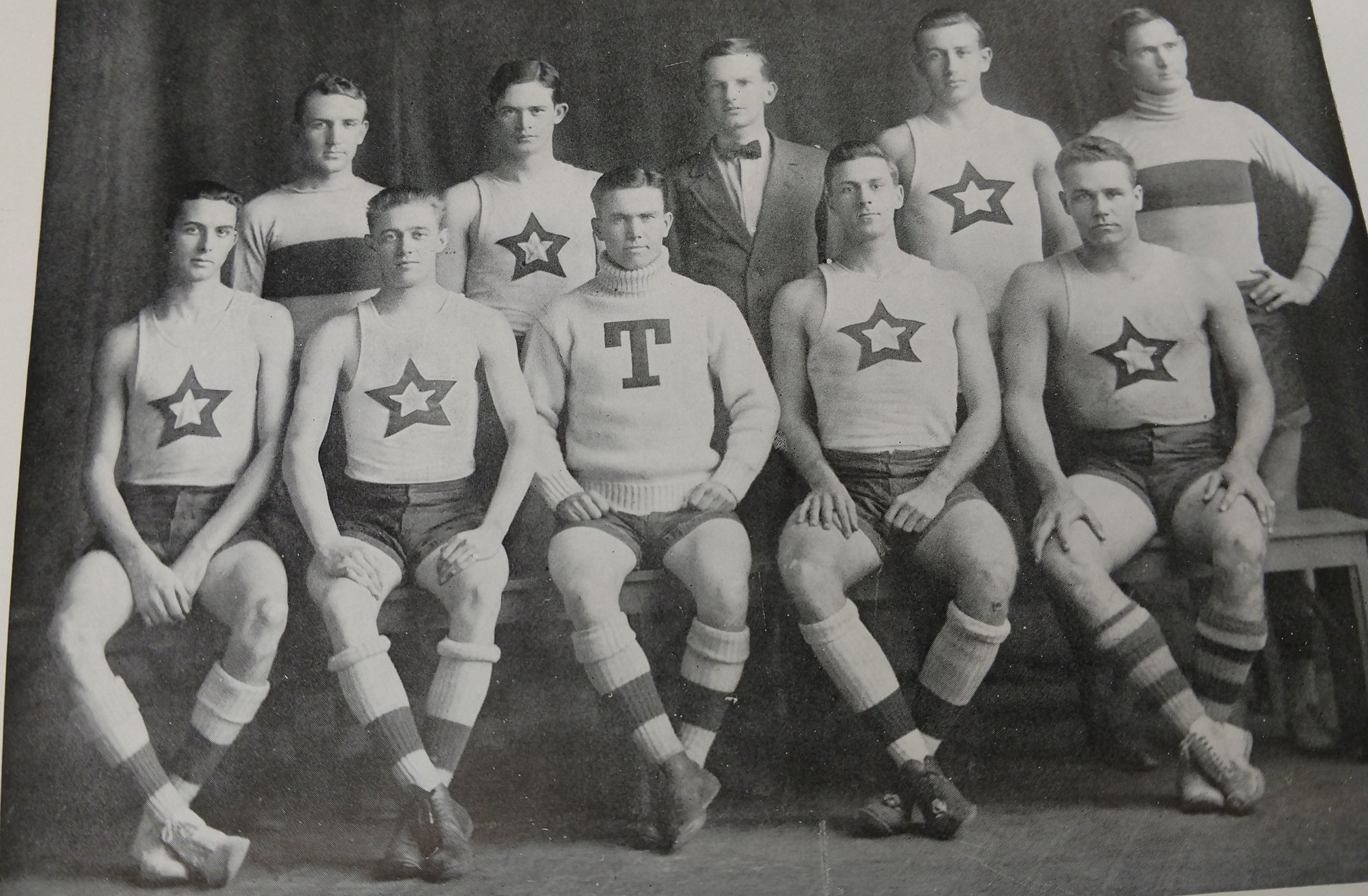 1910 The team still has financial issues and no gym facility for games and practice.