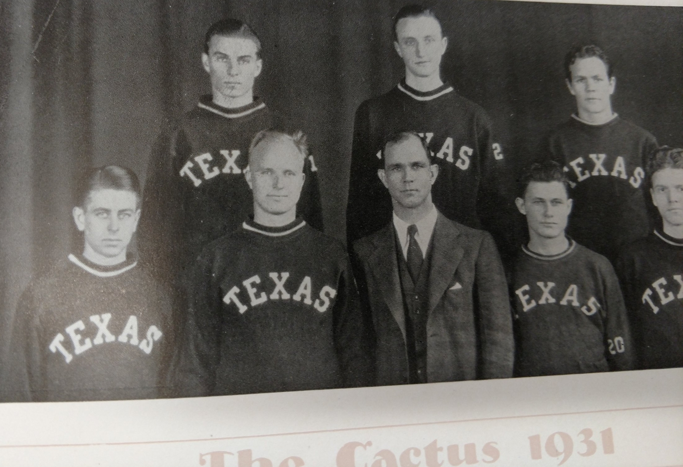 Roy is lower row in the middle. He was also the Cross Country Coach