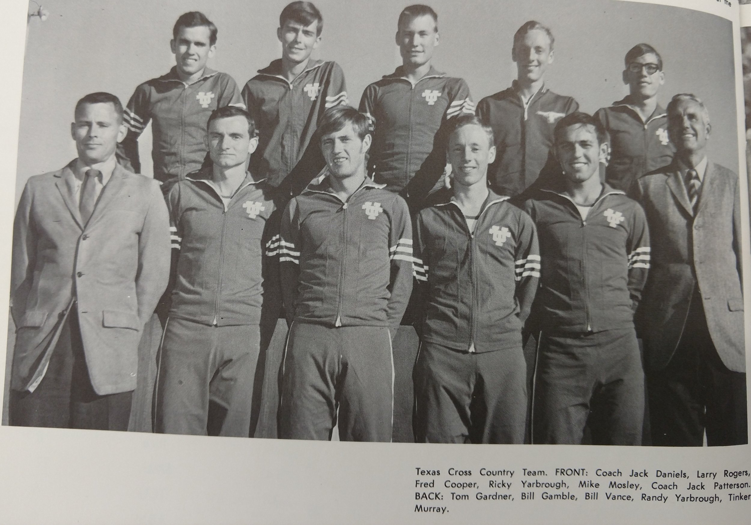  Front- Daniel, Rogers, Cooper, Ricky Yarbrough, Mosley, Patterson,  Gardner, Gamble, Vance, Randy Yarbrough, Murray 