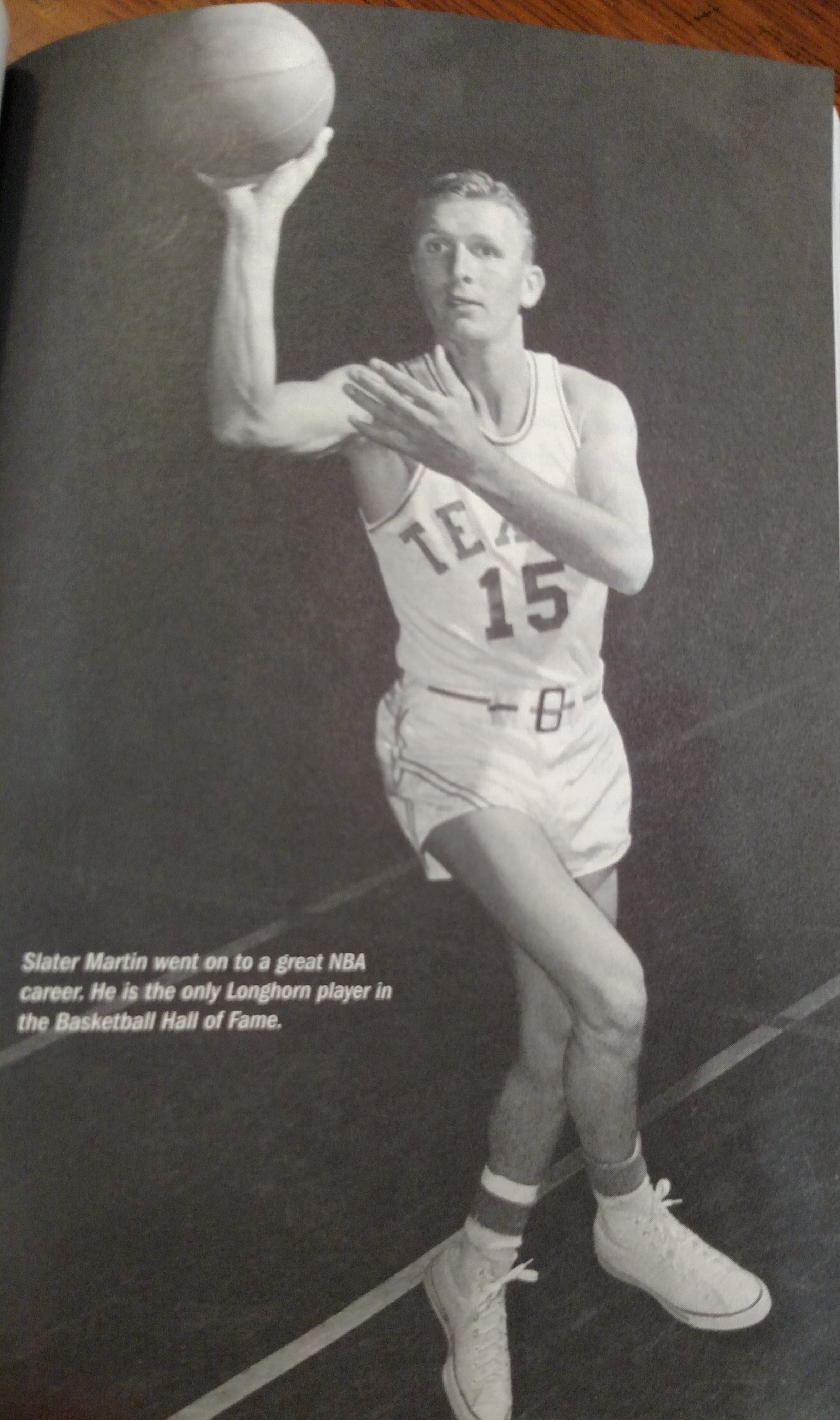  #15 Slater Martin (1947-1949) Basketball 