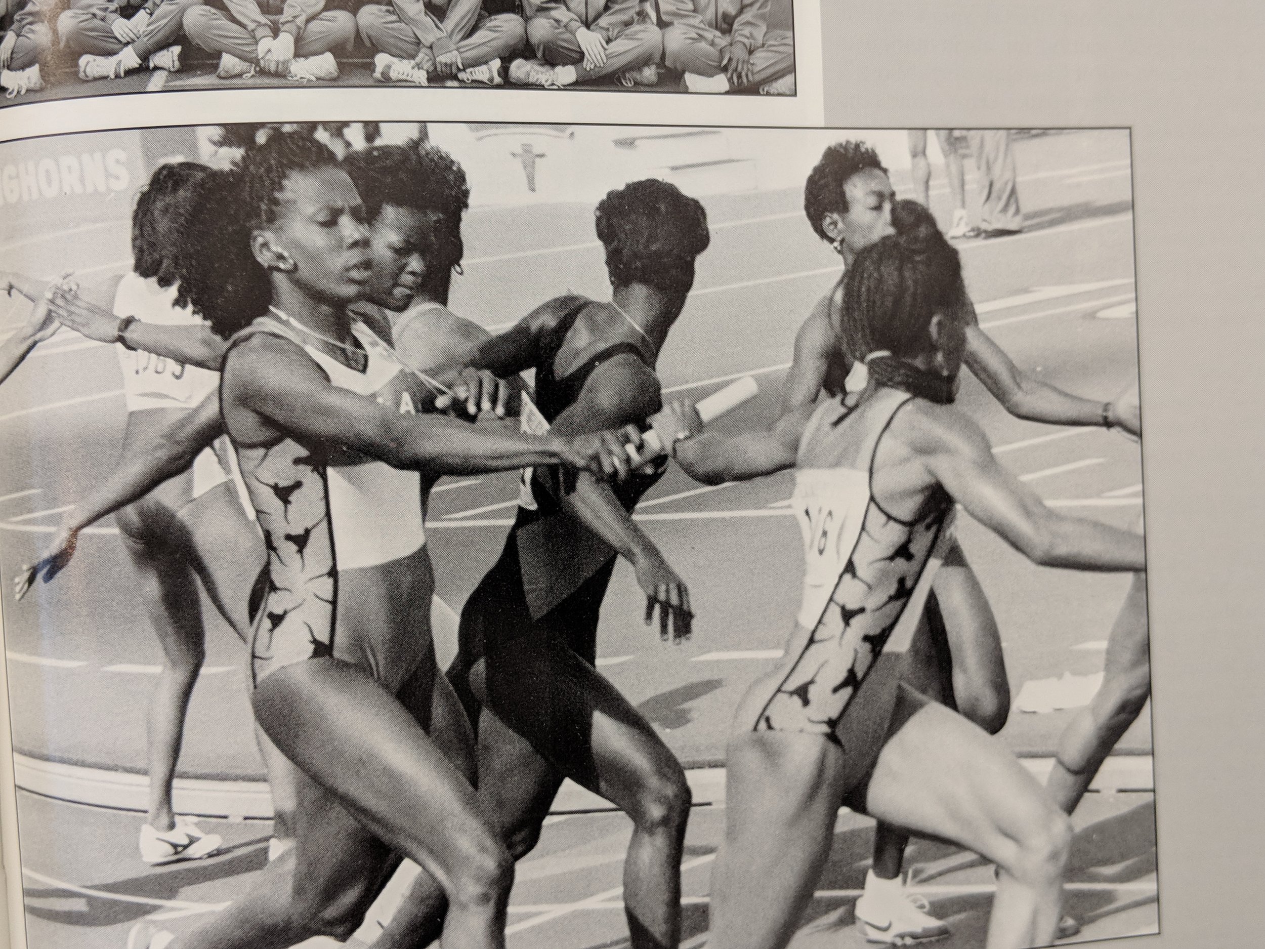  1992 W. Track Stacie Clack and Kellie Roberts (83) 