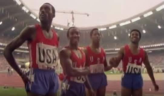  Olympic Gold relay team  