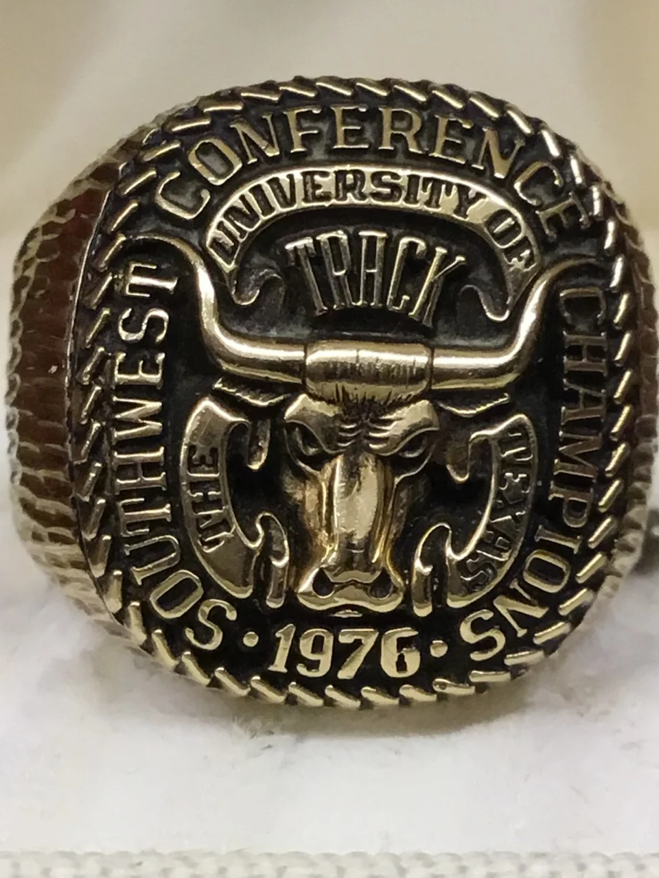 1976 Track ring compliments of Rey Moreno