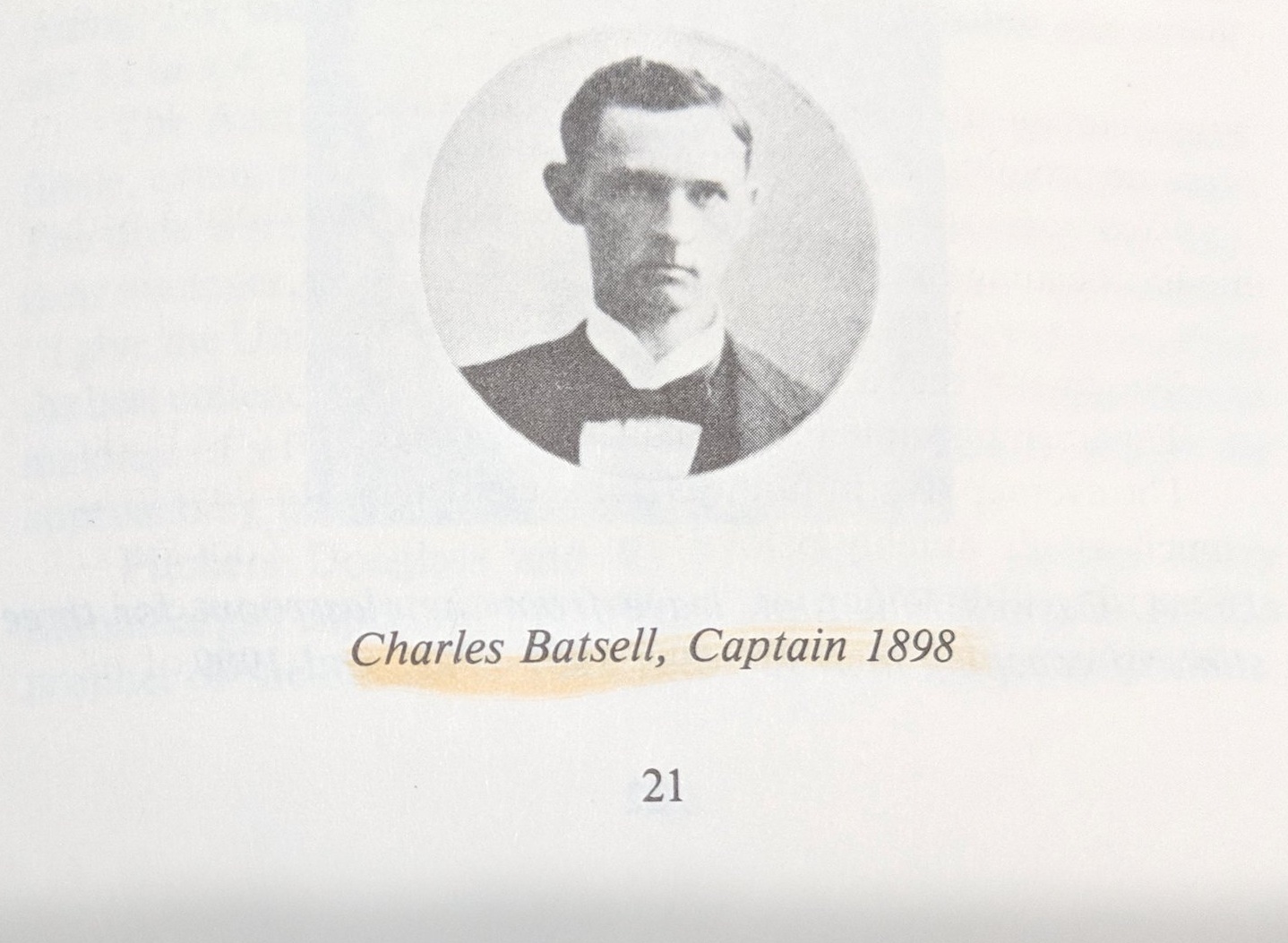 Captain Charles Batsell