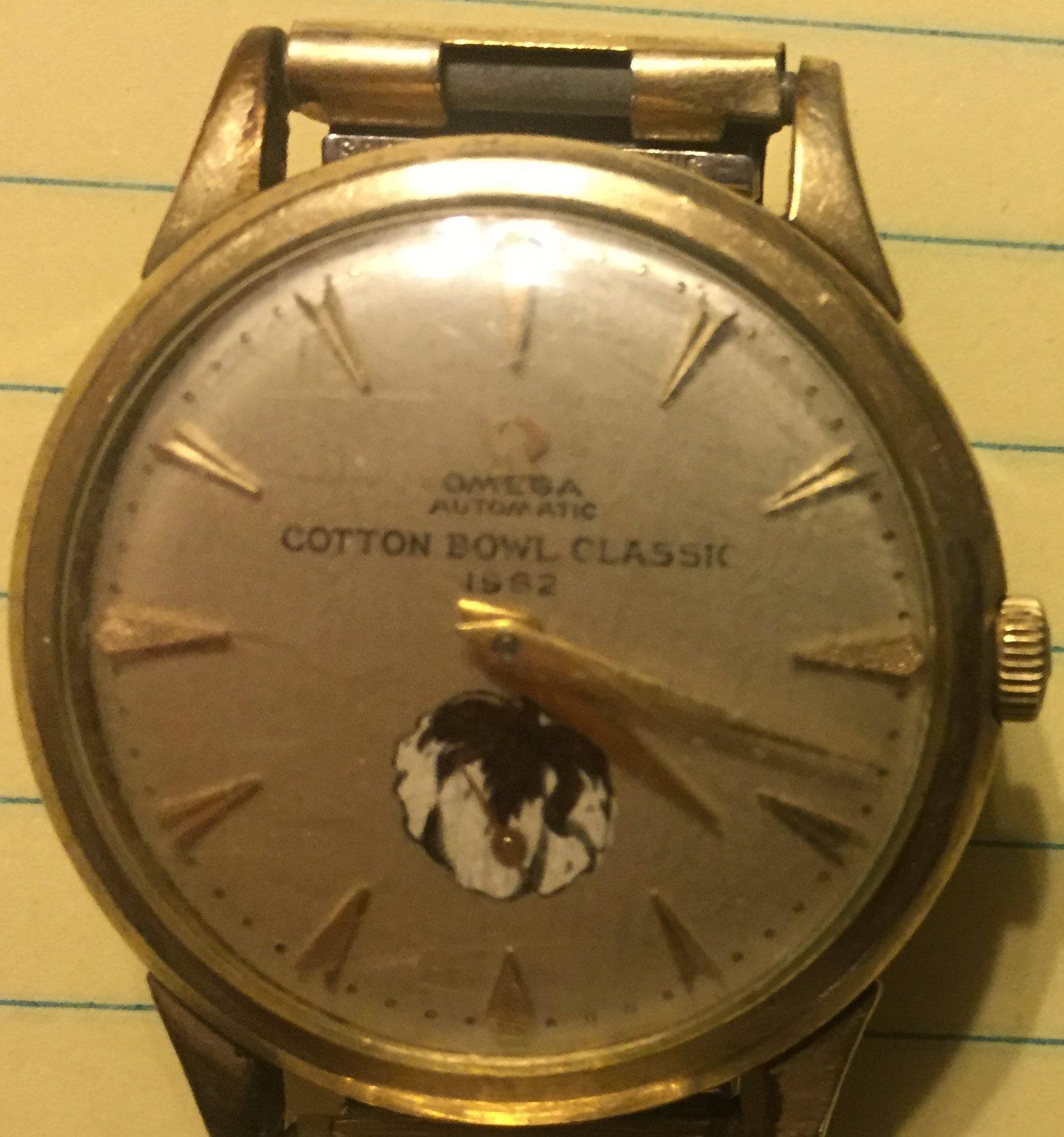 1962 cotton bowl watch