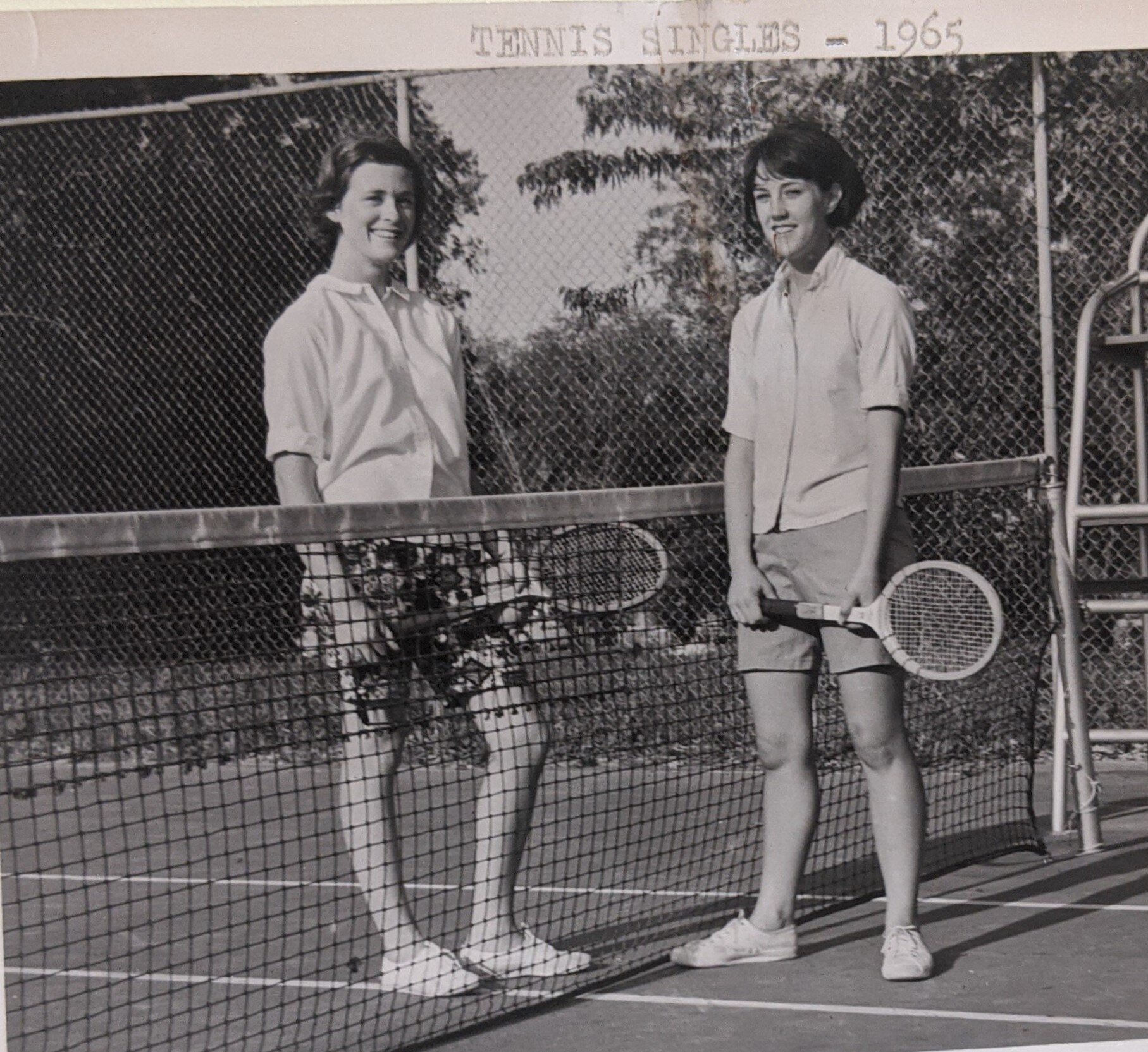 1965 Tennis - Lenox McLendon and Libby Belk