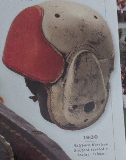 1930 Harrison Stafford's helmet