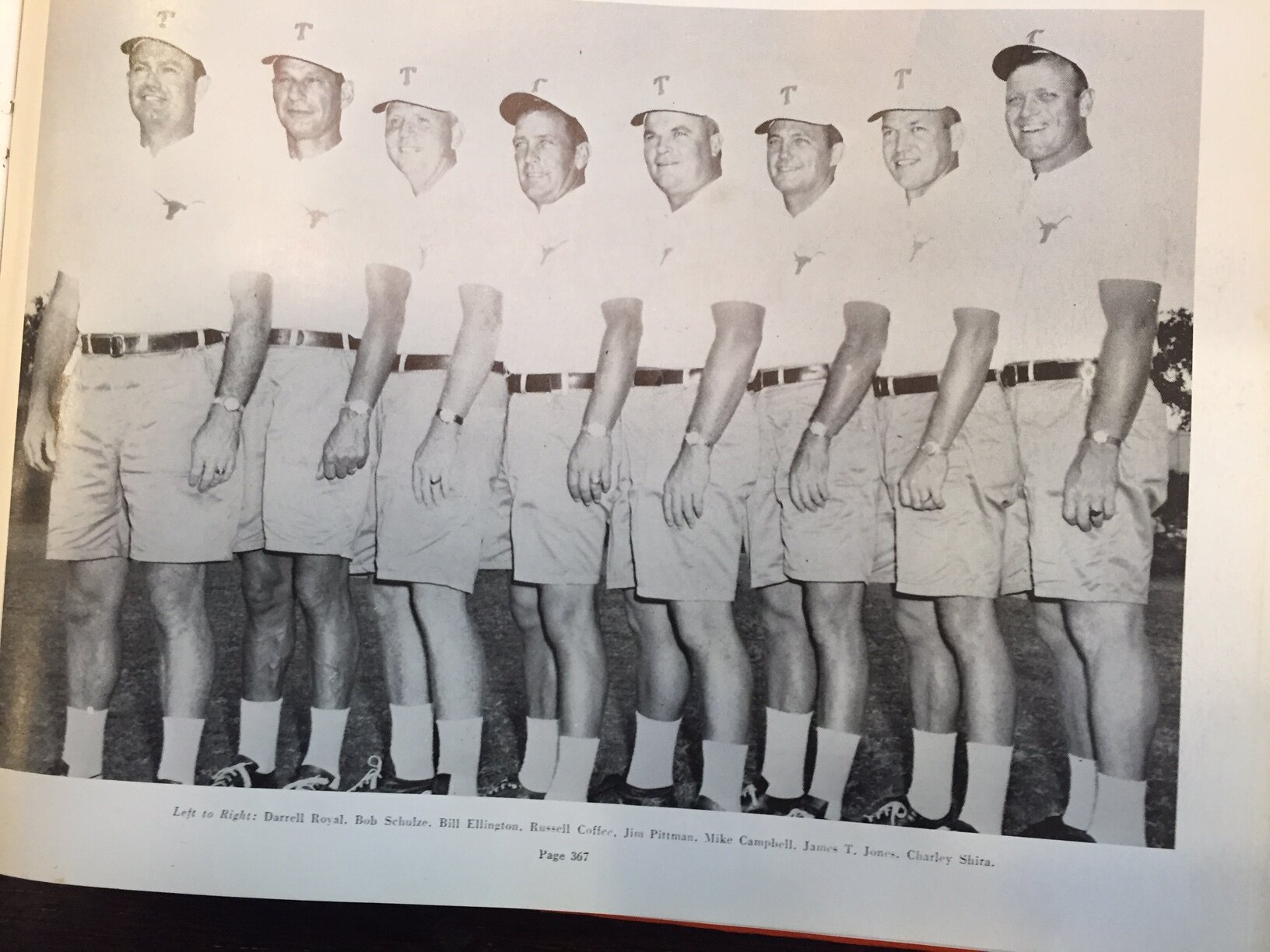 Coach Ellington 3rd from the left and Coffee is 4th from the left.