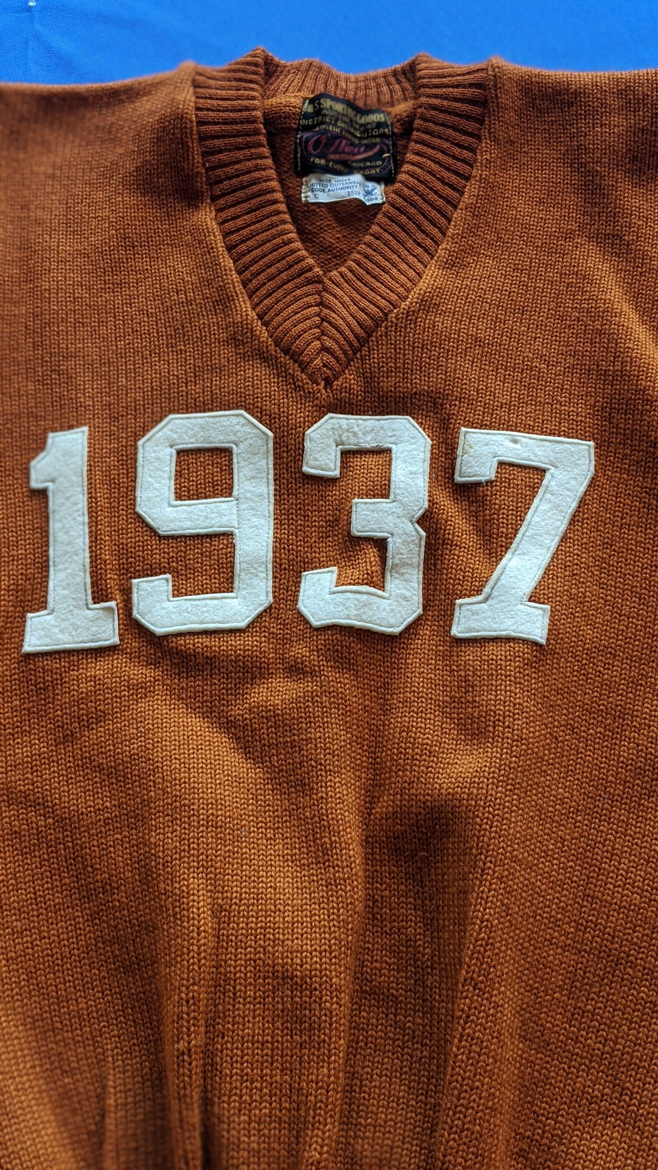1937 - Texas orange