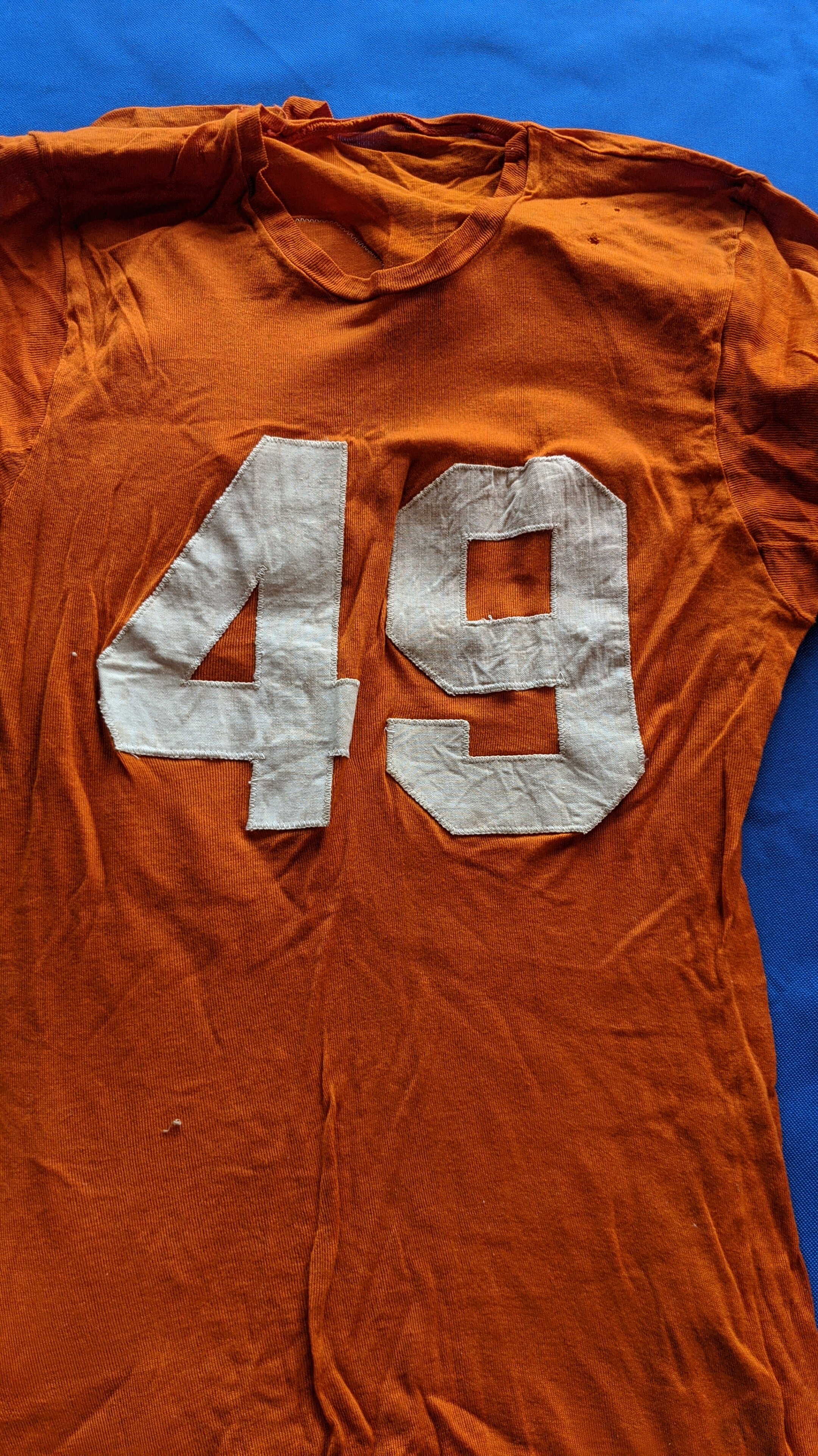 1960 Jack Collins jersey brighter orange