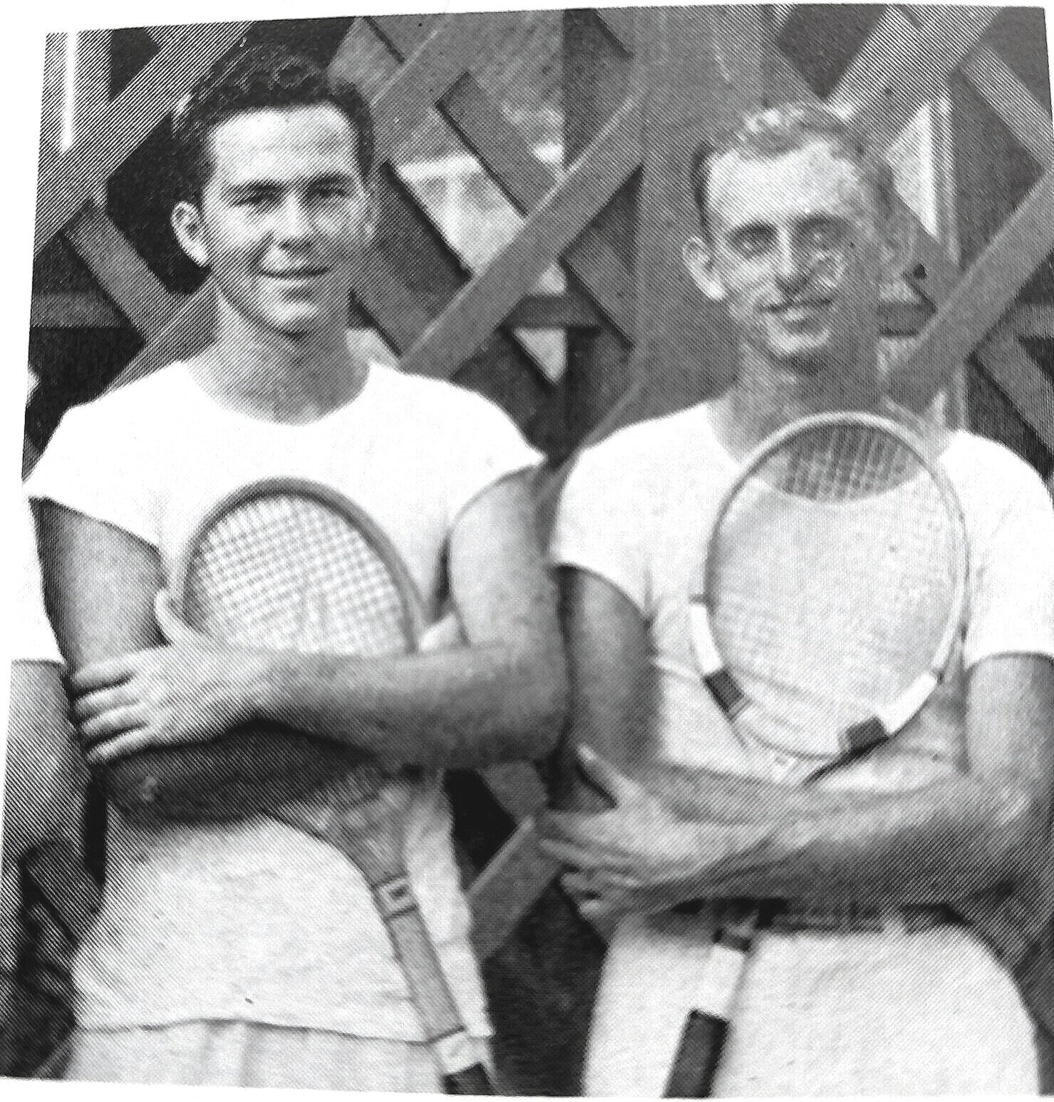  John Hickman* –  NCAA doubles champion with  Felix Kelley, 1944. 