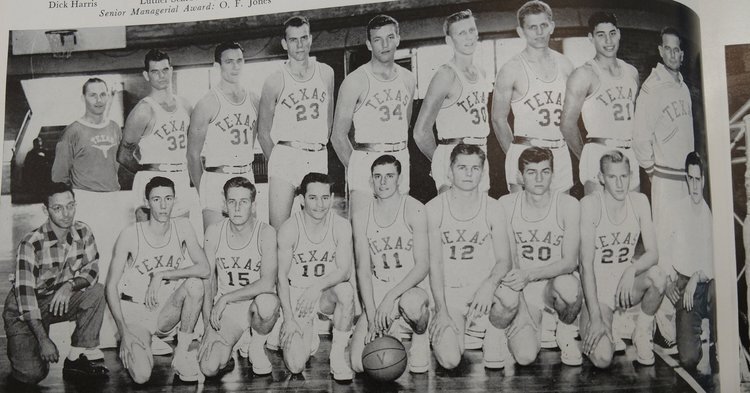 1952 - Cecil is bottom row 3rd from left. 