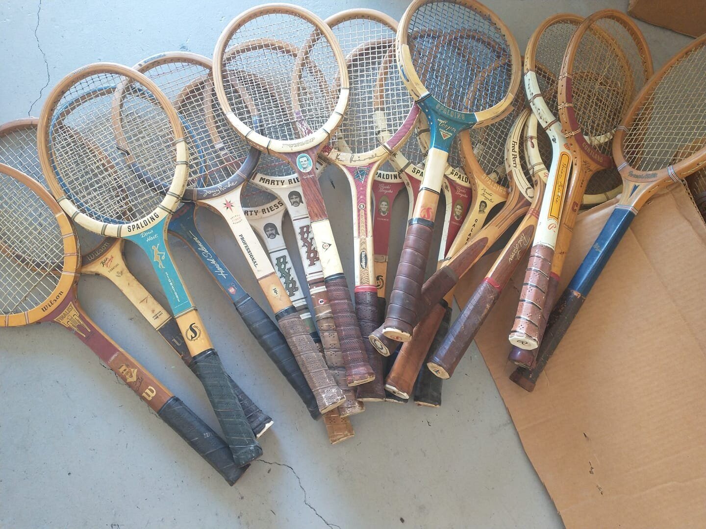 A 'Tennis Purist", Gary has a vast collection of rare tennis memorabilia and tennis equipment dating back to the 1800s.